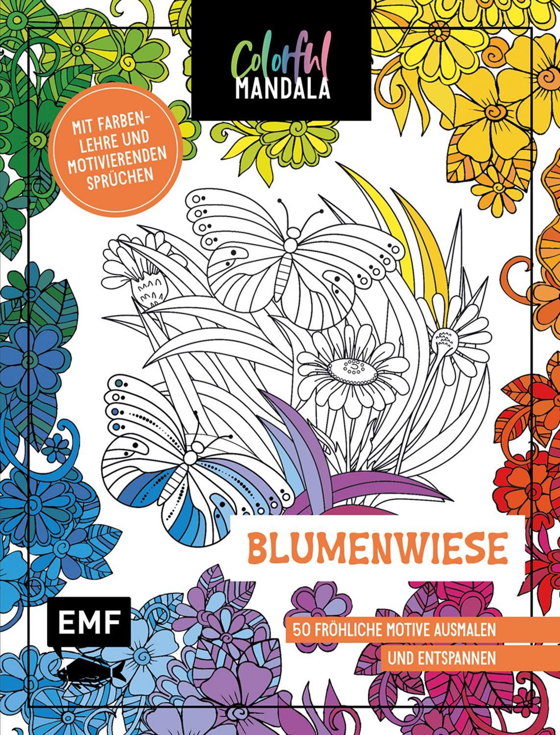 Colorful Mandala – Blumenwiese / diverse