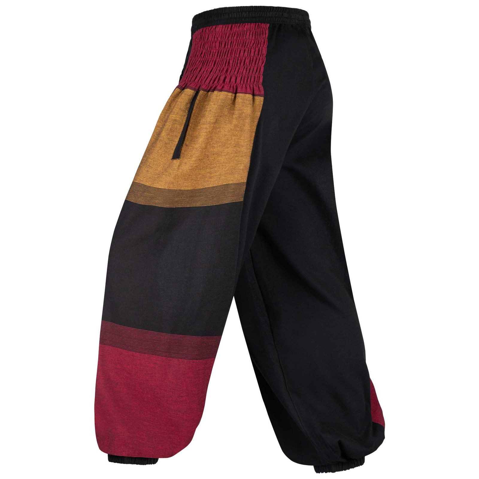 KUNST UND MAGIE Haremshose Kunst& Magie Damen orientalische Yoga Freizeit Haremshose Wellnesshose