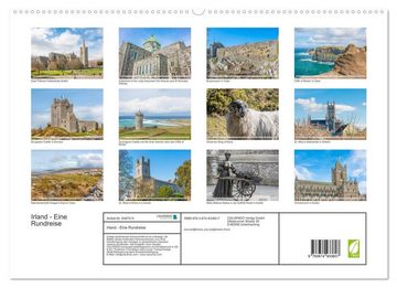 CALVENDO Wandkalender Irland - Eine Rundreise (Premium, hochwertiger DIN A2 Wandkalender 2023, Kunstdruck in Hochglanz)