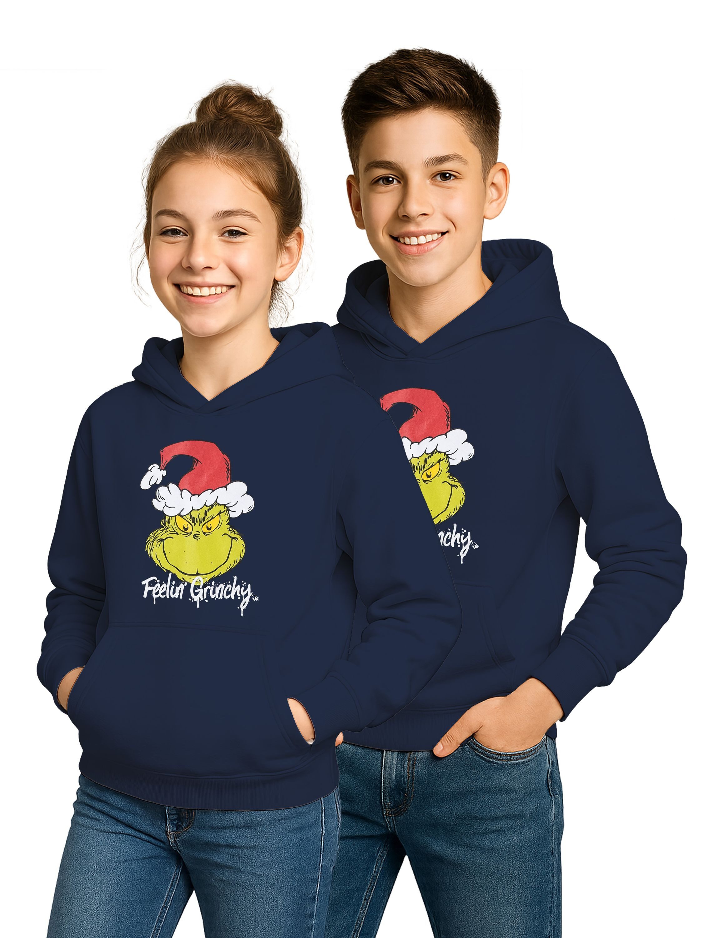 Sweatshirt The Grinch Hoodie Kapuzenpullover Sweatshirt Pullover mit Kapuze