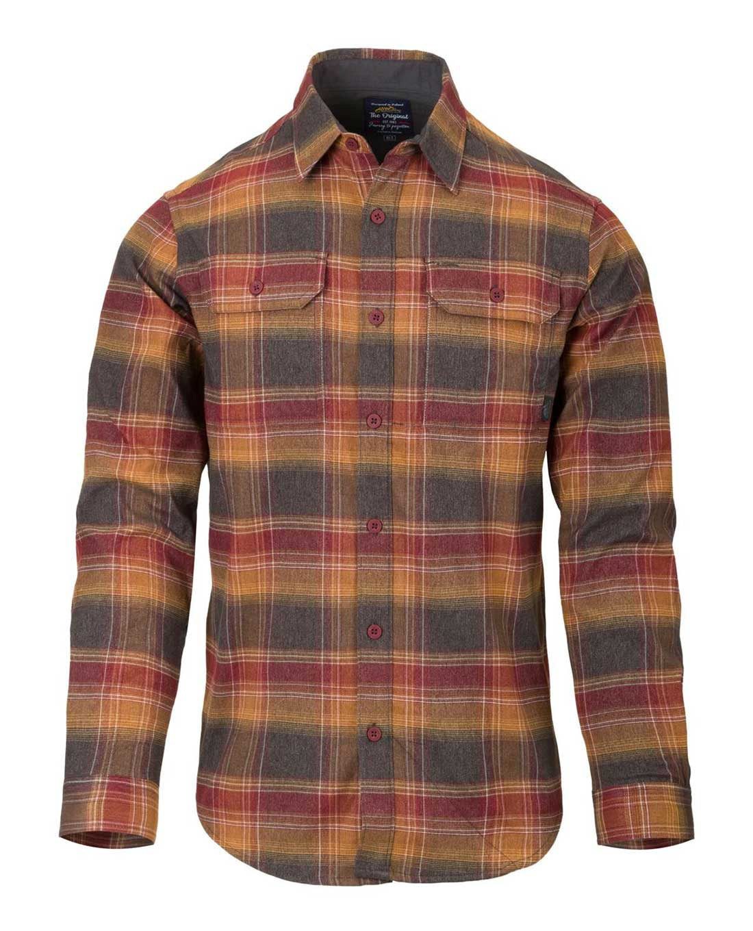 Helikon-Tex Flanellhemd GreyMan Shirt Amber Plaid