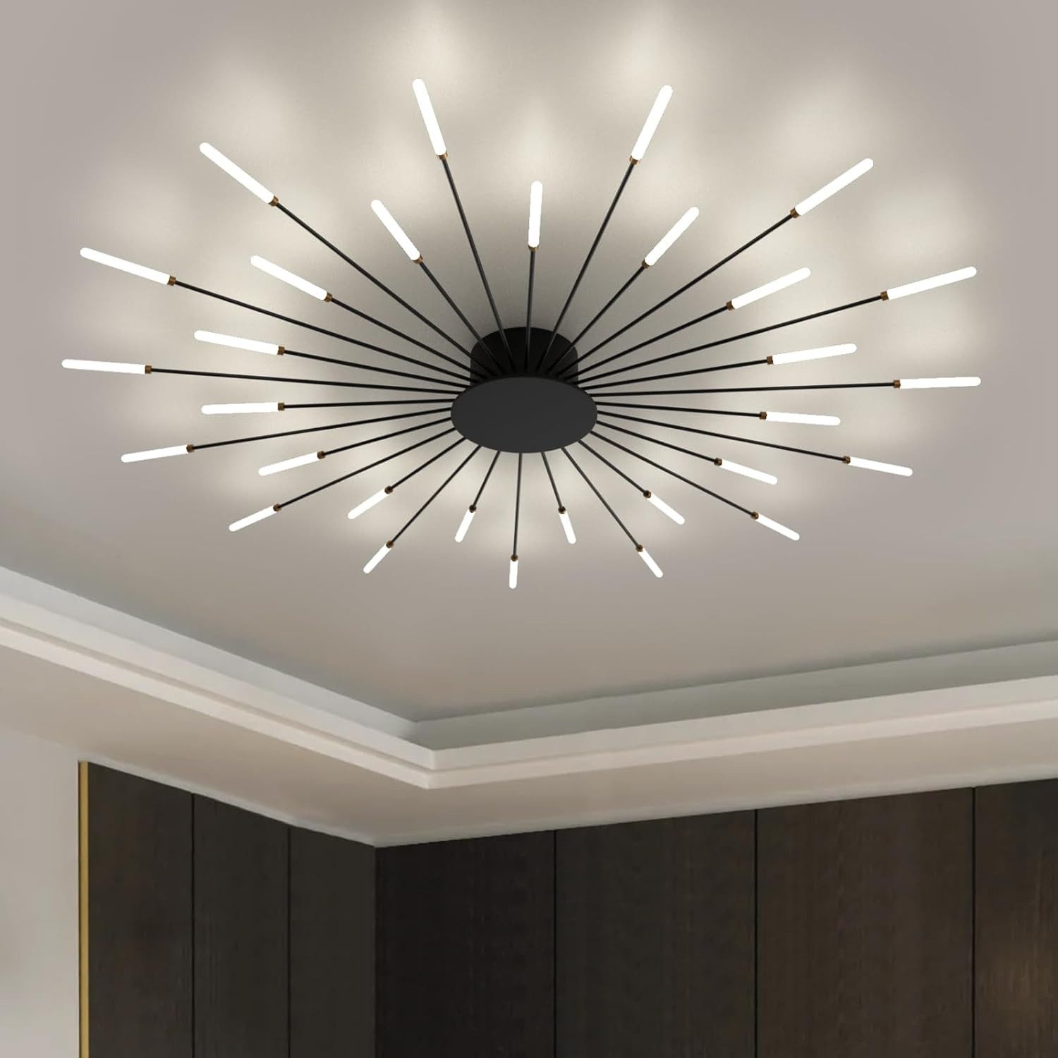 RRBEST Deckenleuchte LED Deckenleuchte Wohnzimmer, Moderne Minimalistische Deckenlampe, Moderne Minimalistische Deckenlampe für Wohnzimmer, Schlafzimmer
