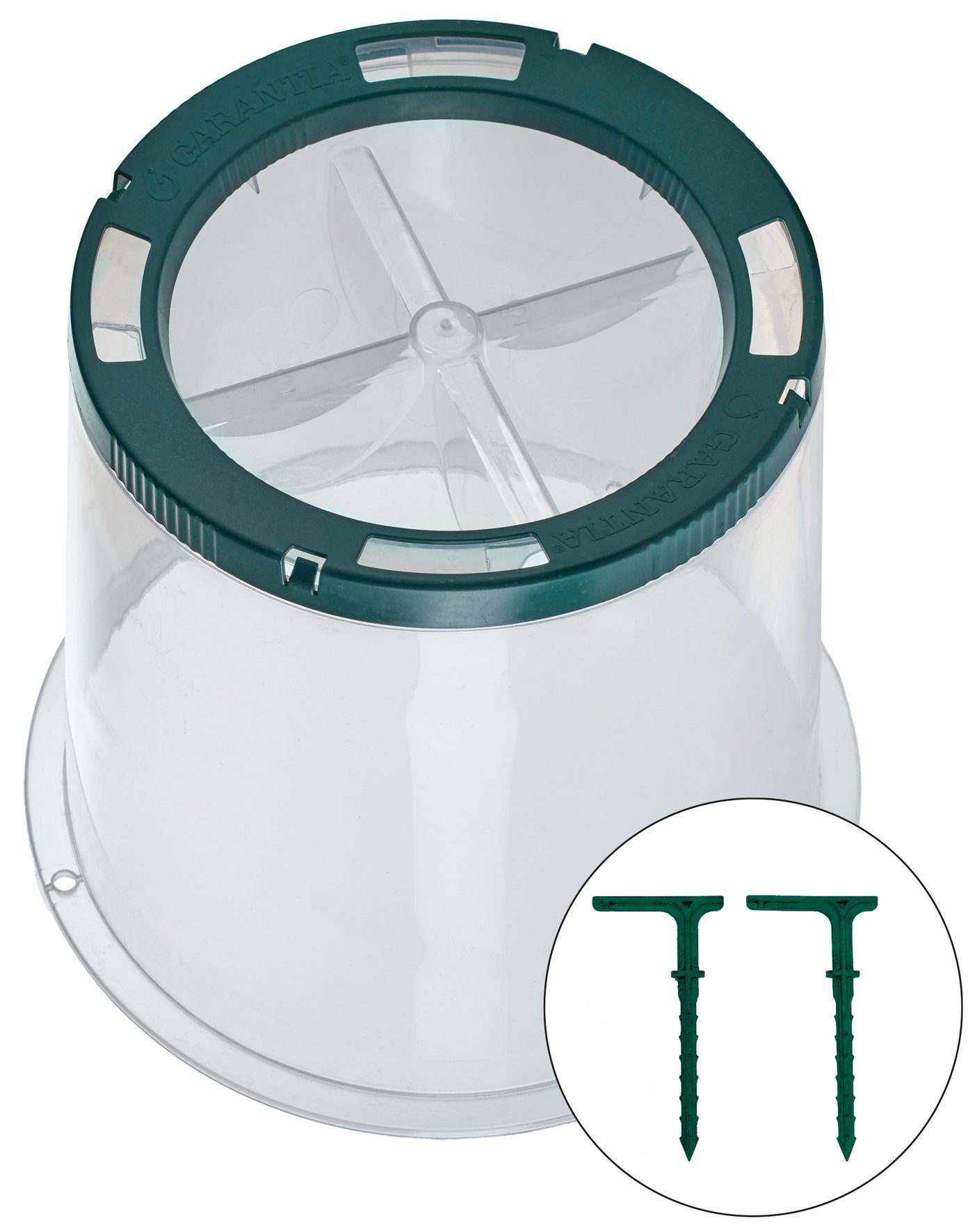 Graf Otto Anzuchttopf Garantia Sunny Pflanzglocke Ã¸ 35 cm Hähe 30 cm Anzuchthaube mit