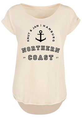 F4NT4STIC T-Shirt Northern Coast Nordsee Knut & Jan Hamburg Print