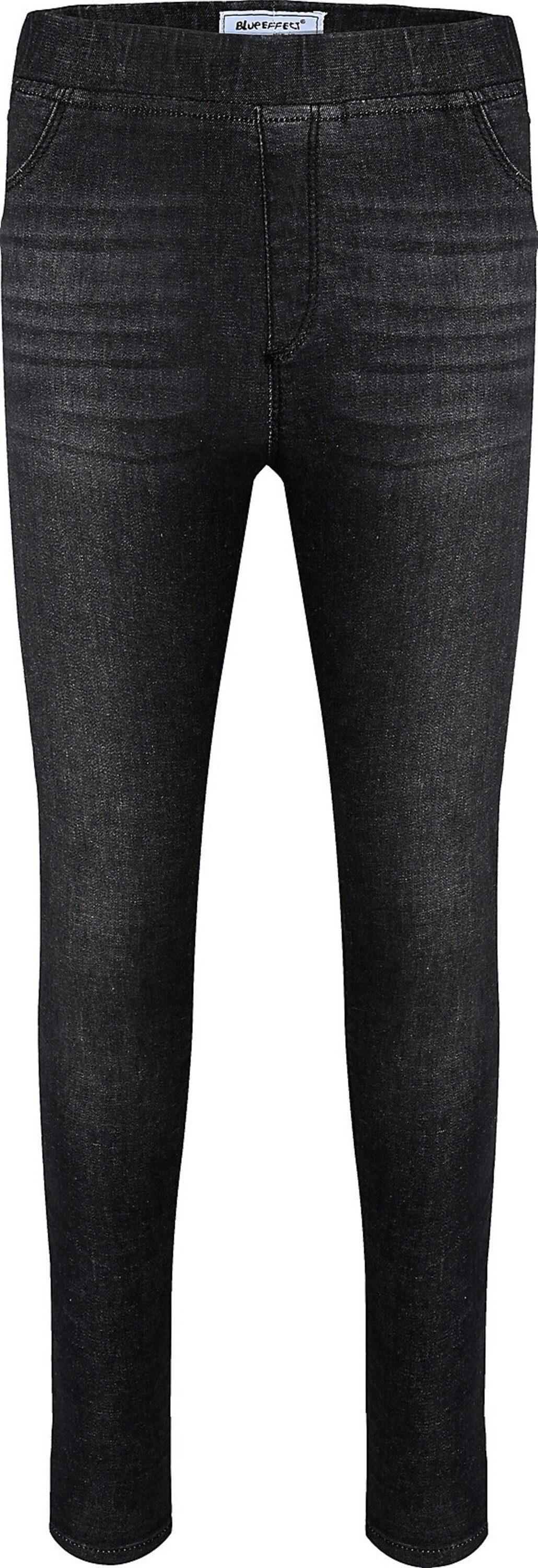 BLUE EFFECT Regular-fit-Jeans (1-tlg) Drapiert/gerafft
