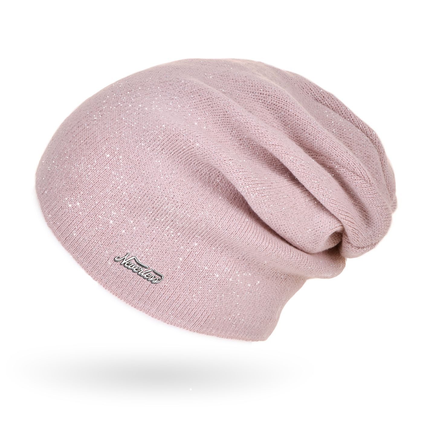 Neverless Strickmütze Damen Mütze Herbst Strick-Beanie ungefüttert Feinstri günstig online kaufen
