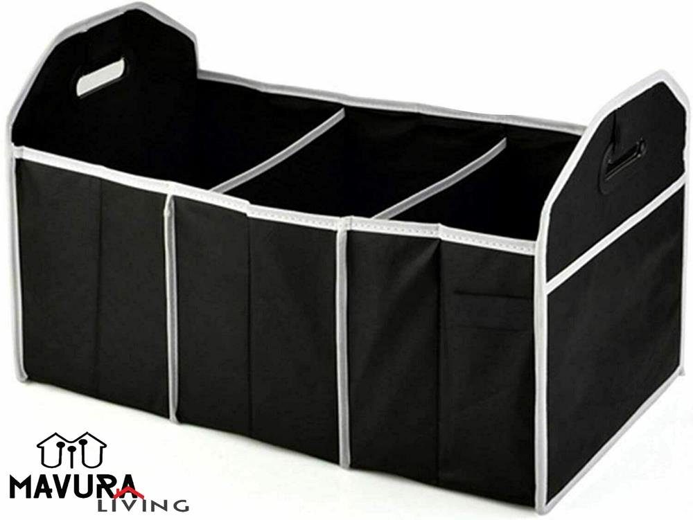 MAVURA Organizer Einkaufstasche Auto Box Faltbox MAVURALiving Aufbewahrungsbox Kofferraum Organizer Kofferraumtasche Kofferraumbox Aufbewahrung faltbare Tasche Falttasche