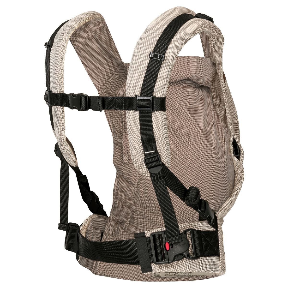 Hoppediz Babytrage Buckle, ab Geburt (3,5 - 20 kg) - Fullbuckle mit 2 Schnallen Optionen