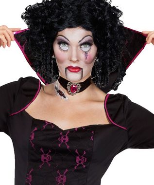 Karneval-Klamotten Vampir-Kostüm Damen gruseliges Halloweenkostüm, Dracula Vampirin Frauenkostüm