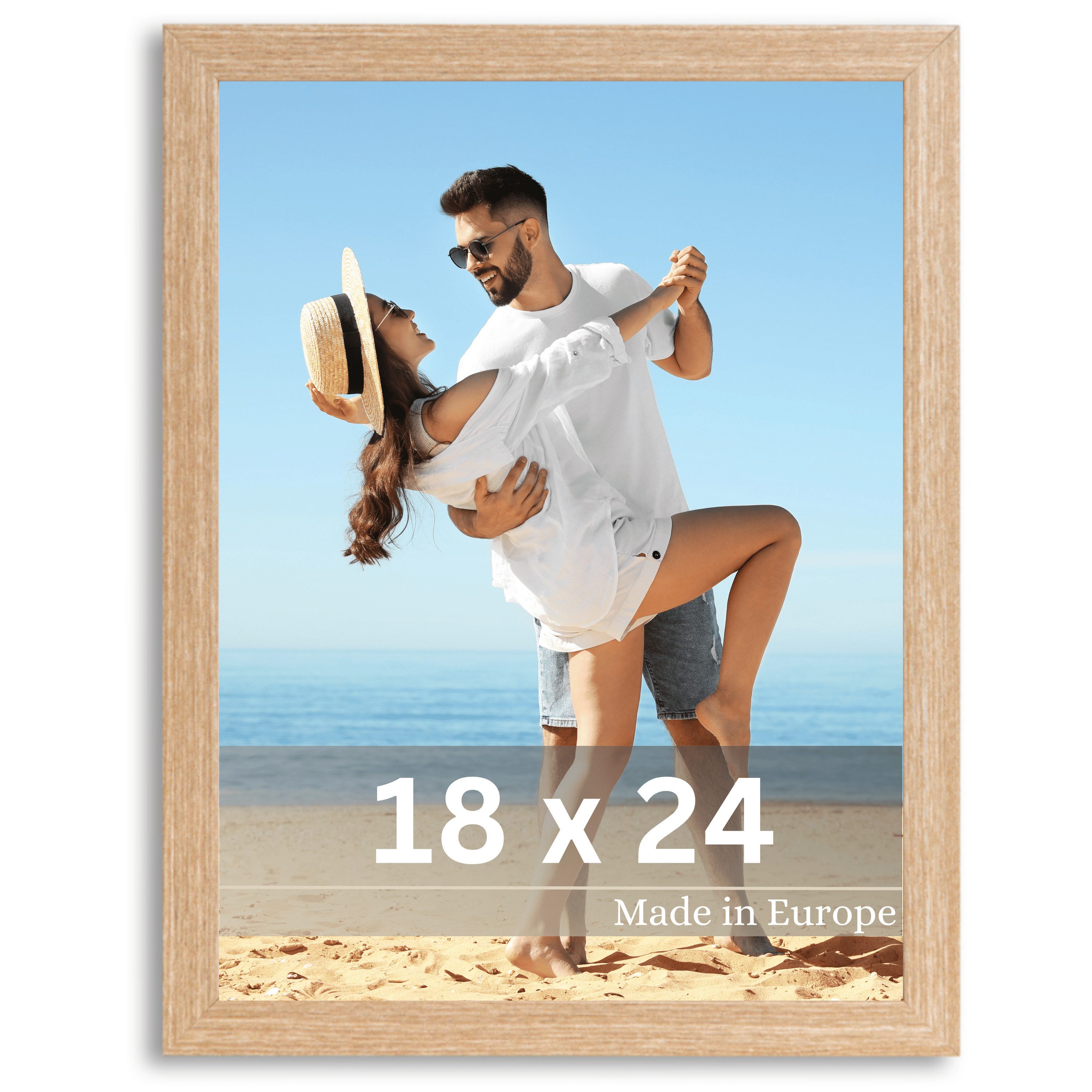 Victor (Zenith) Bilderrahmen Klee, Bilderrahmen Beige 18x24 cm, Bilderrahme günstig online kaufen