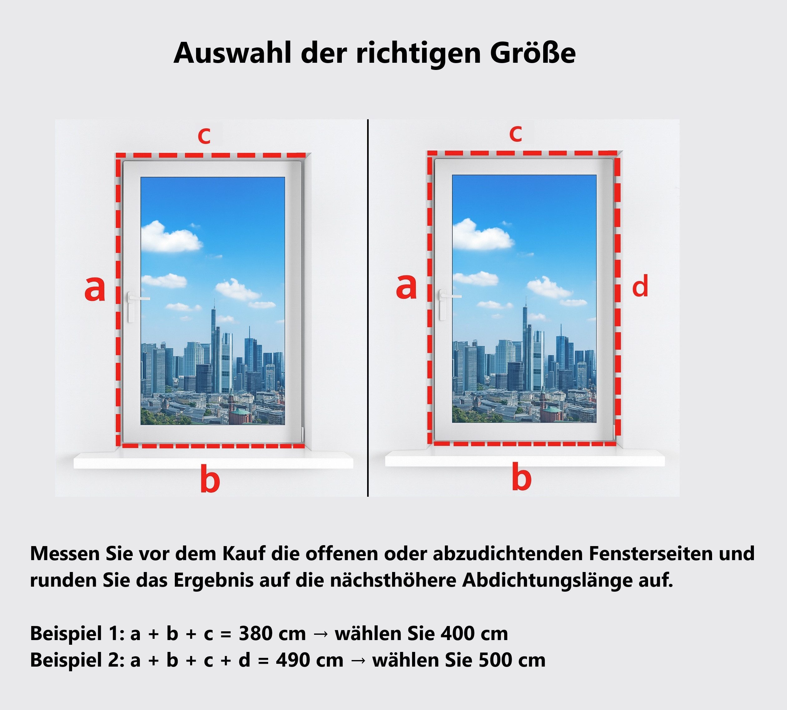 One Home Fenster-Set Erweiterung Fensterabdichtung für Mobile Klimageräte, Klimaanlage, und Wäschetrockner, Ablufttrockner, Hitzeschutz, Dachfenster, Fenster