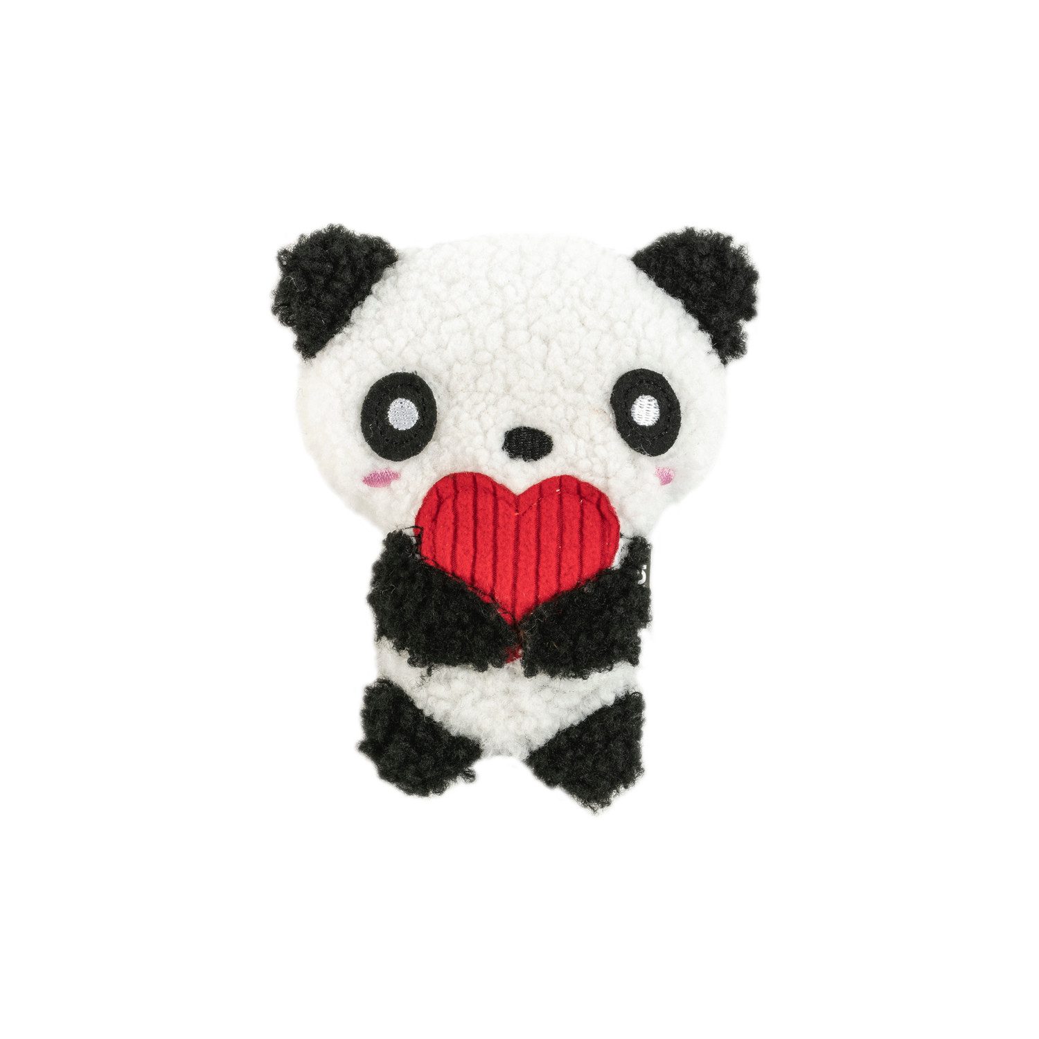 bitten Wärmekissen Panda mit Herz Mini Körnerkissen mit Lavendelduft