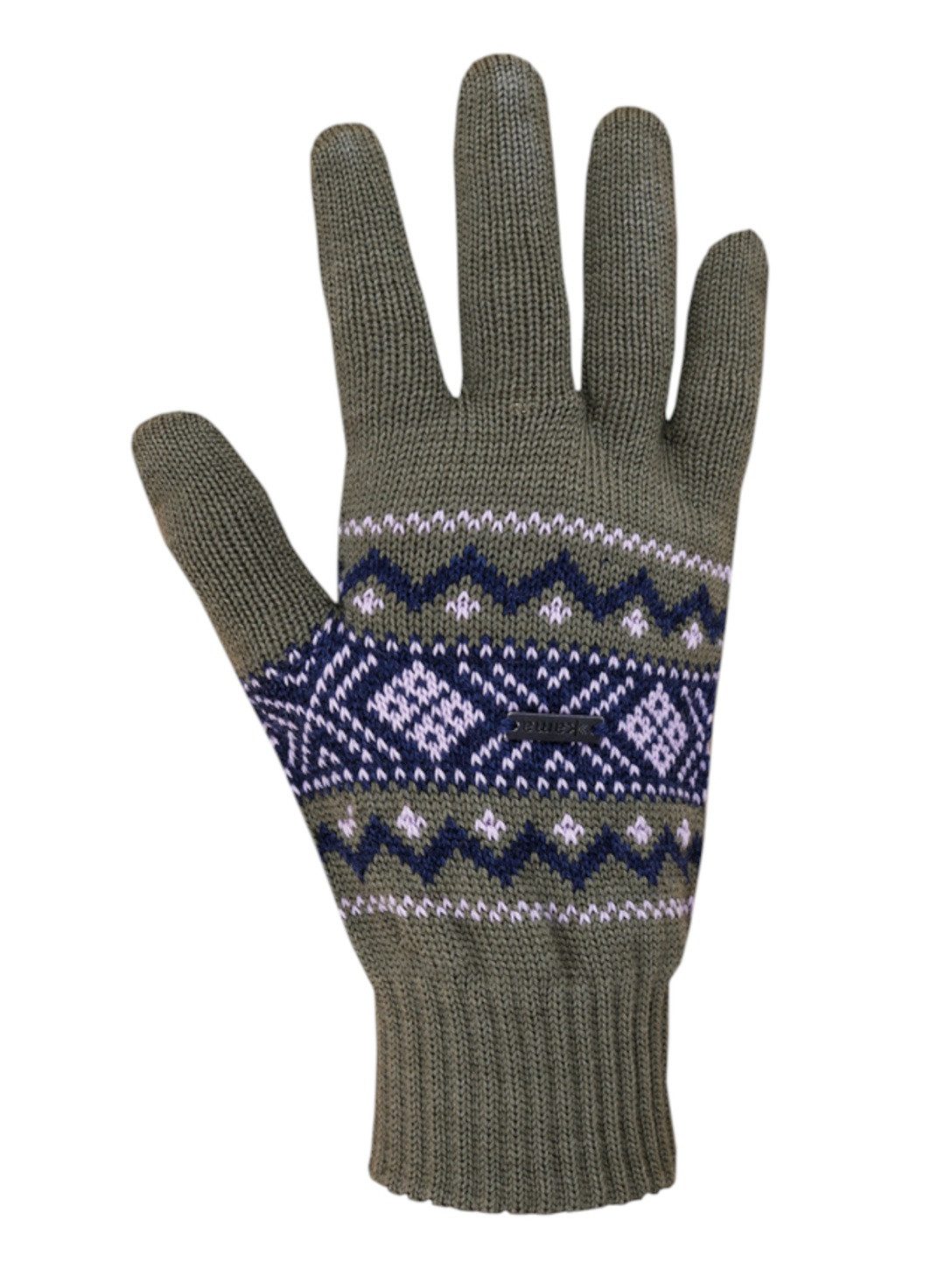 kama Multisporthandschuhe Winterhandschuhe R113 (Merinowolle) dunkelgrün - 1 Paar