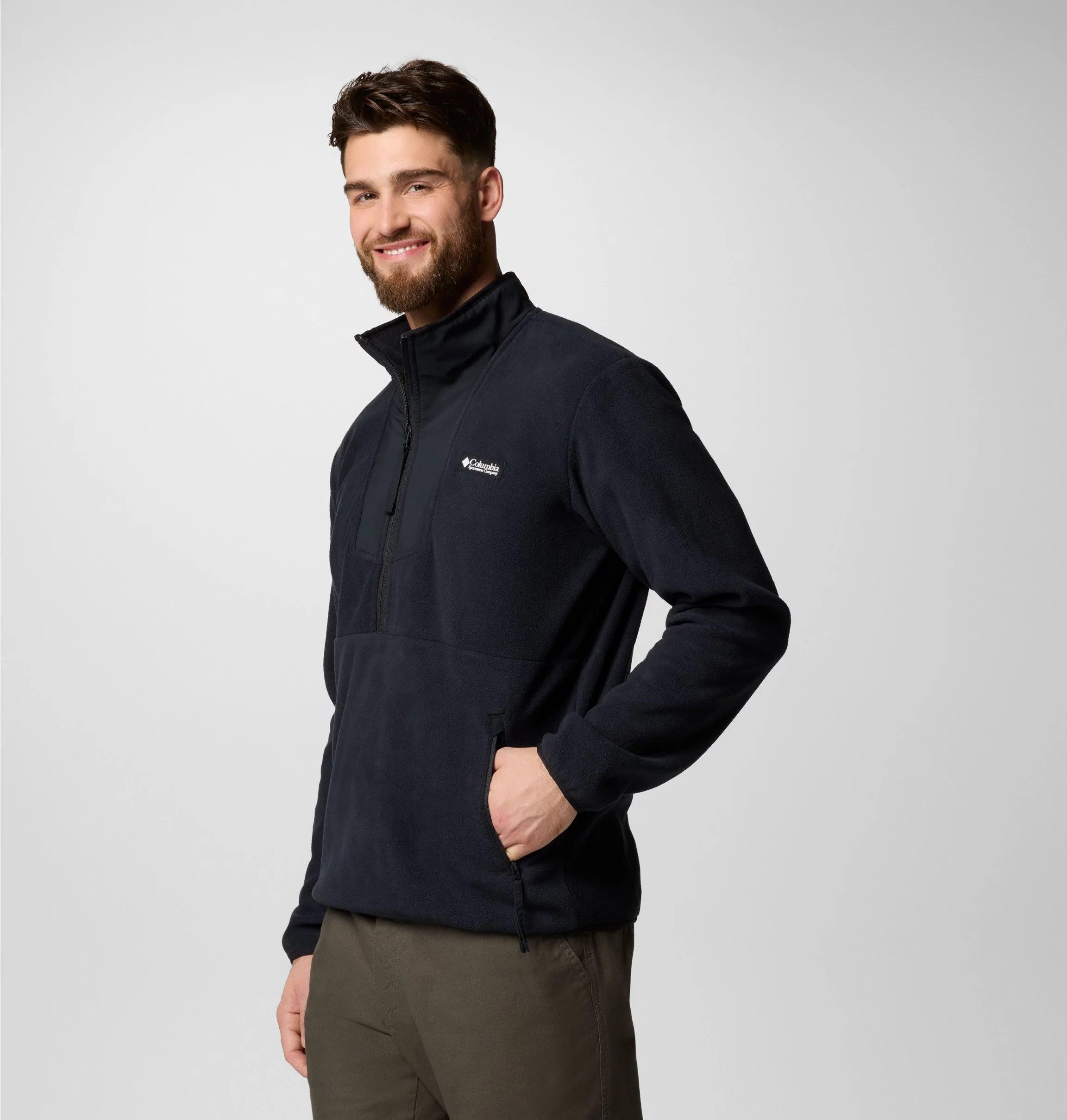 Columbia Fleecepullover SEQUOIA GROVE HALF ZIP FLEECE sportlicher Stil, für Wandern und Trekking, mit Reißverschluss