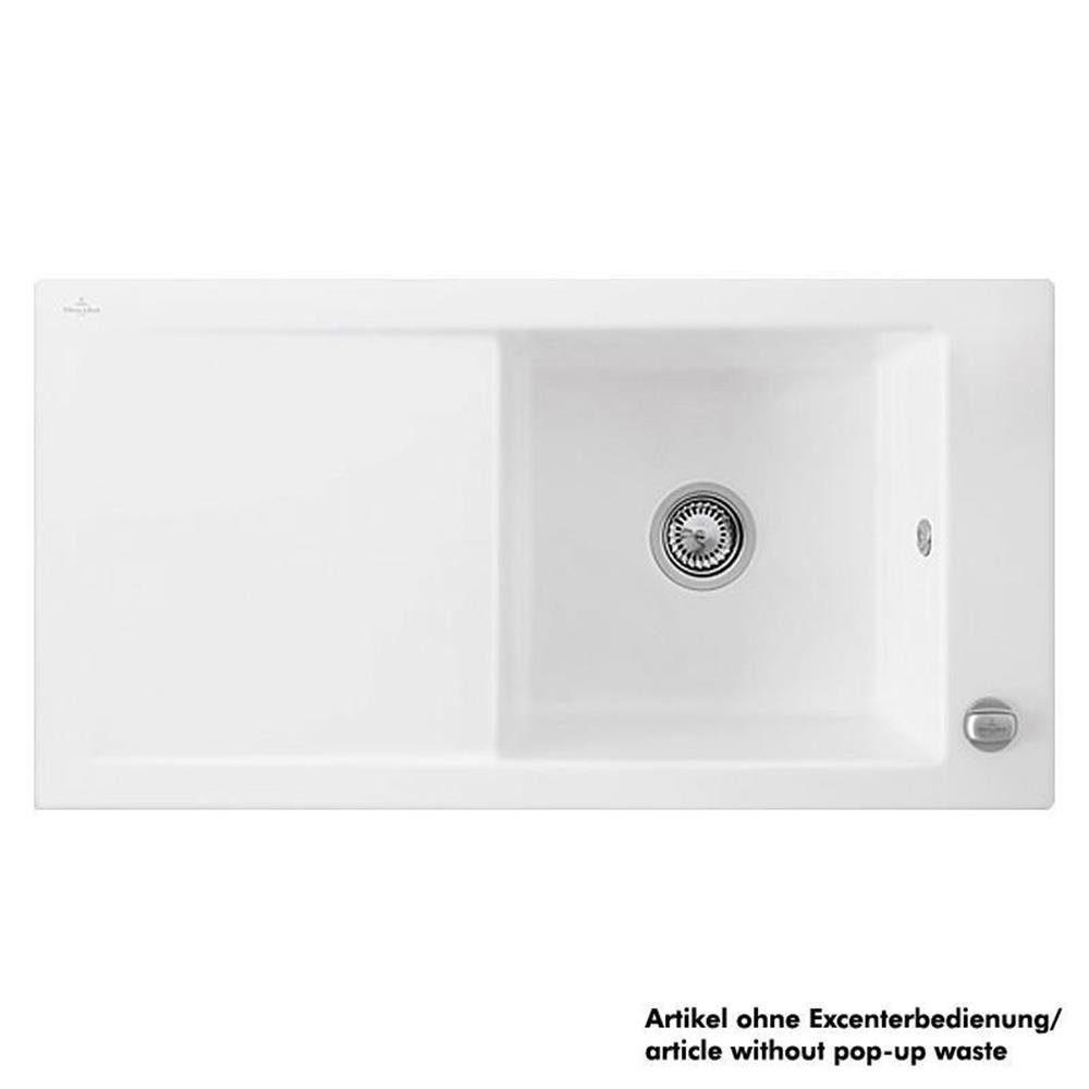 Villeroy & Boch Küchenspüle White Boch 60, Classicline Villeroy 100/51 RW cm Stone & Timeline Einbauspüle