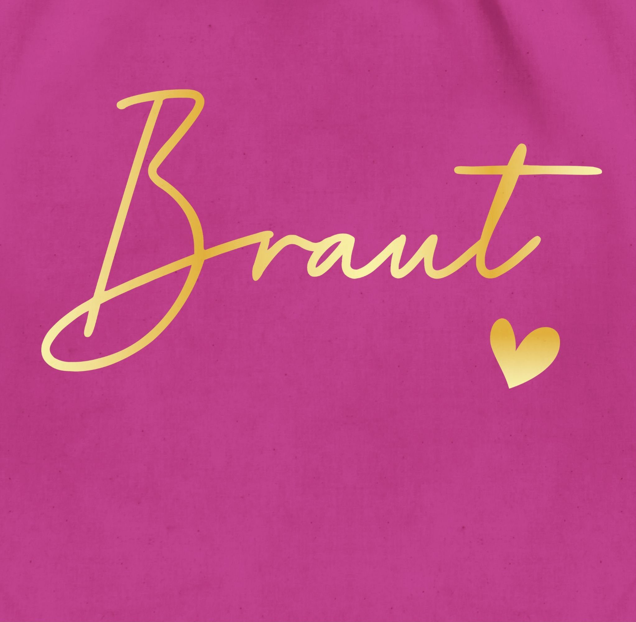 Shirtracer Turnbeutel Braut Bride, JGA Junggesellenabschied Frauen