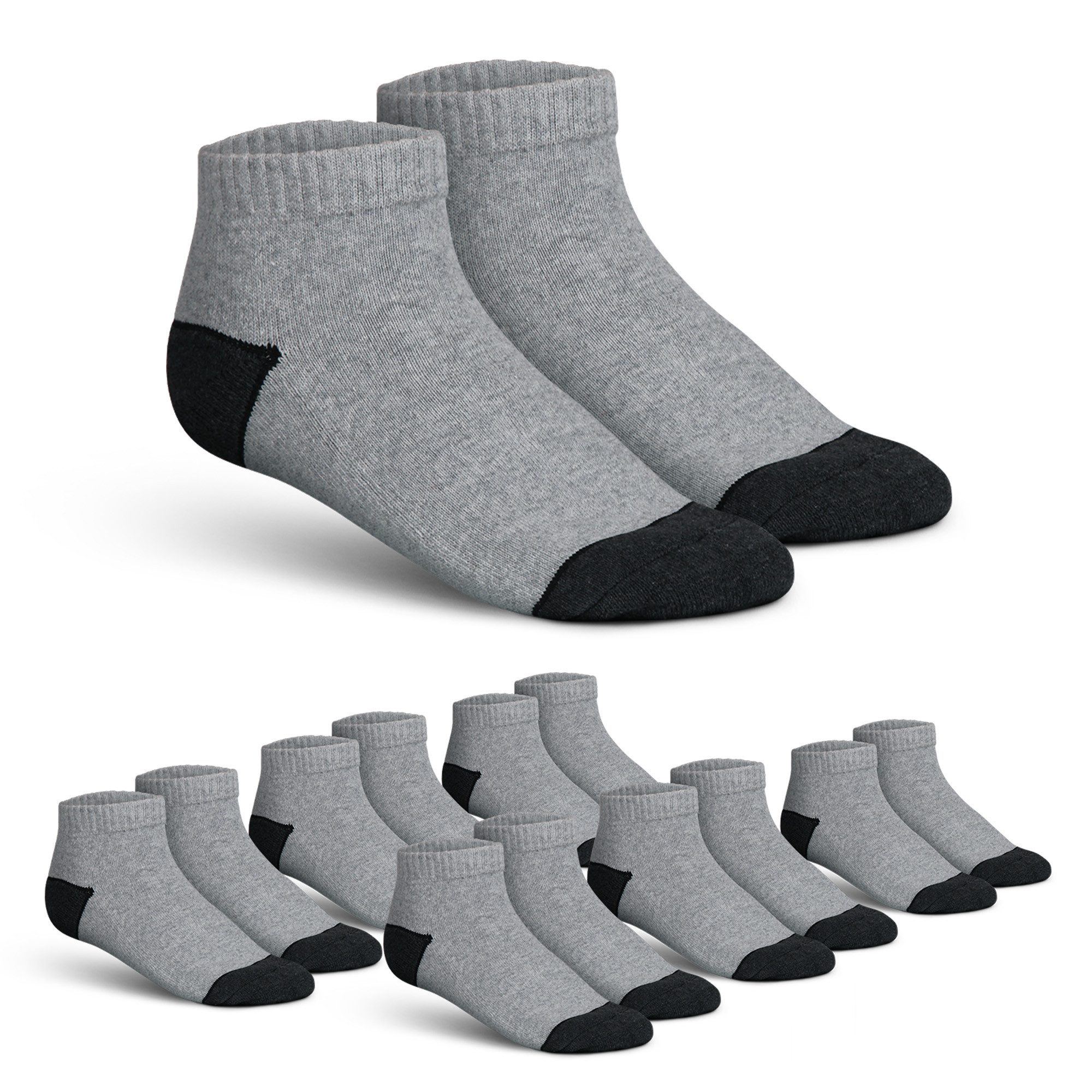 hemmy Fashion Arbeitssocken Herren / Damen "Sneakersocken" kurz (6-Paar) Arbeitssocken Sneaker Socken - Atmungsaktive Baumwolle