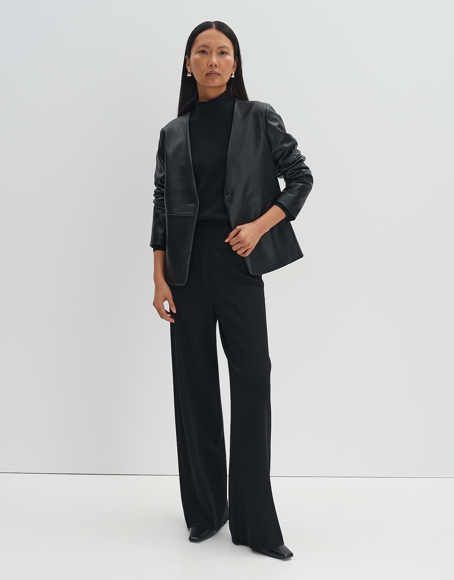 someday Lederblazer Blazer NOEBE aus weichem Kunstleder