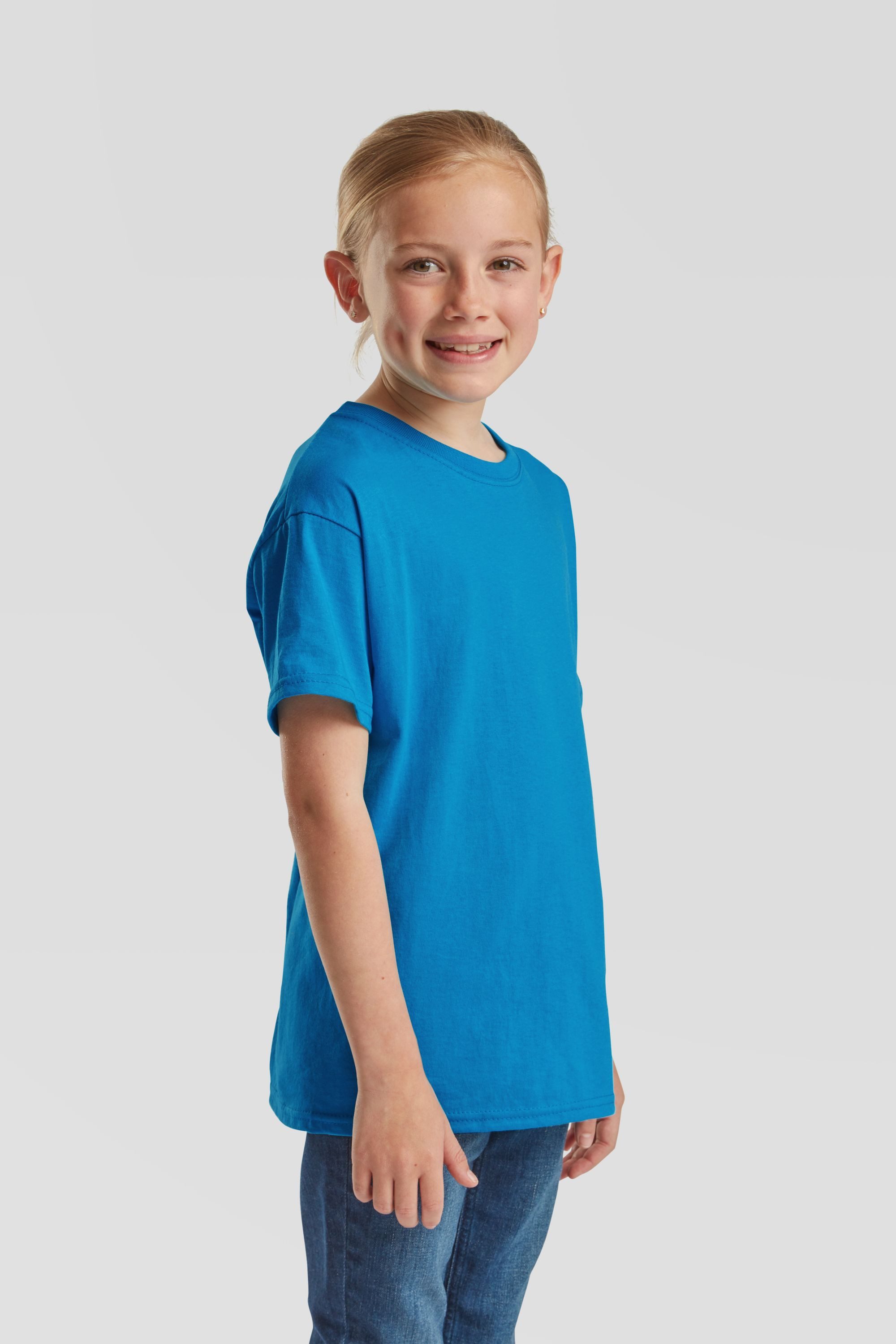 Fruit of the Loom Rundhalsshirt Fruit of the Loom Valueweight T Kids
