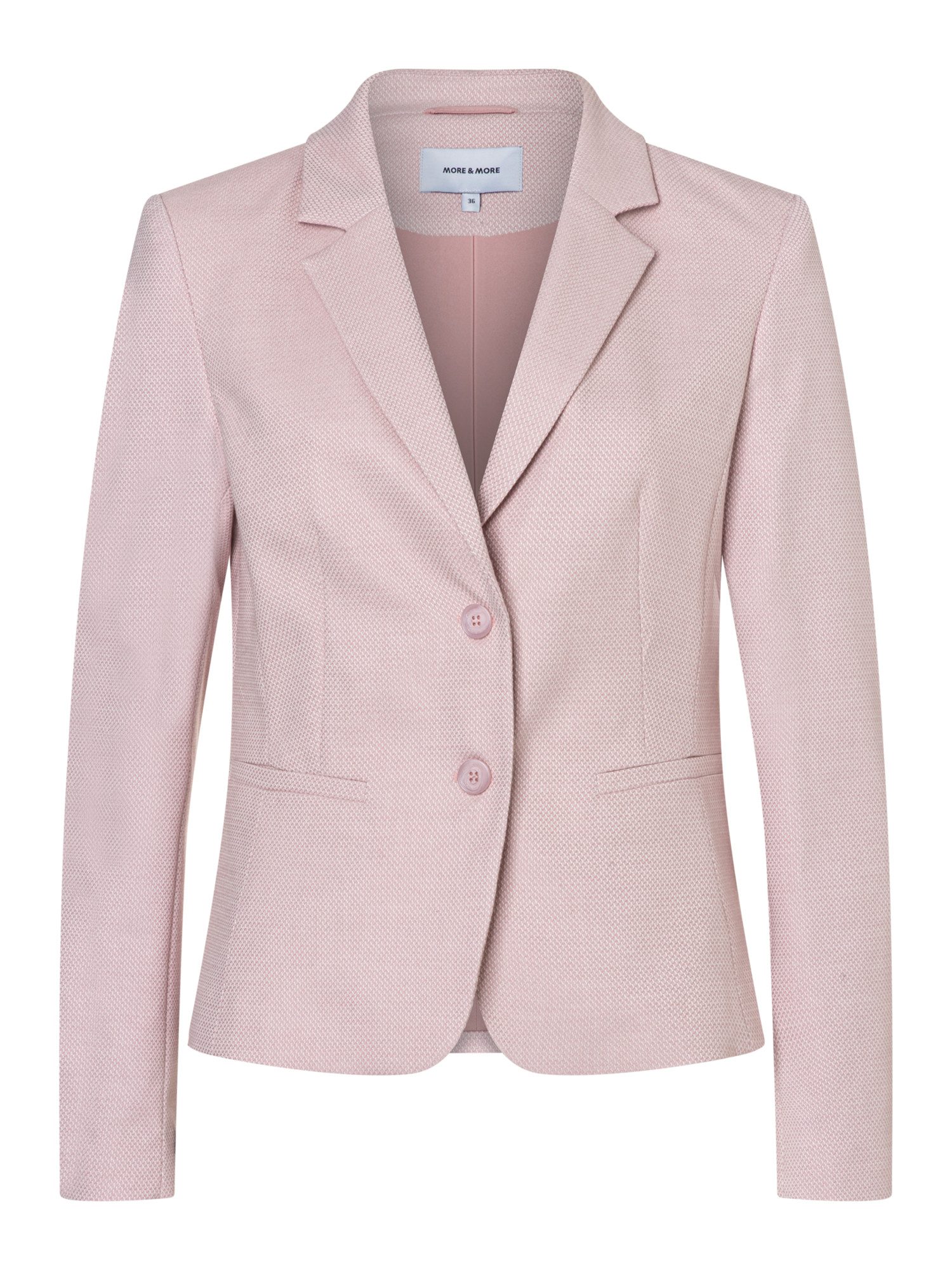 MORE&MORE Jackenblazer strukturierter Kurzblazer