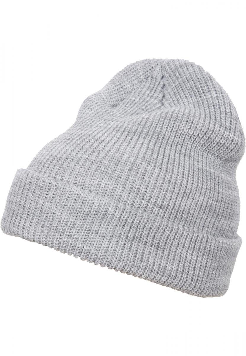 Flexfit Beanie Yupoong Beanies Long Knit Beanie (1-St) hugered