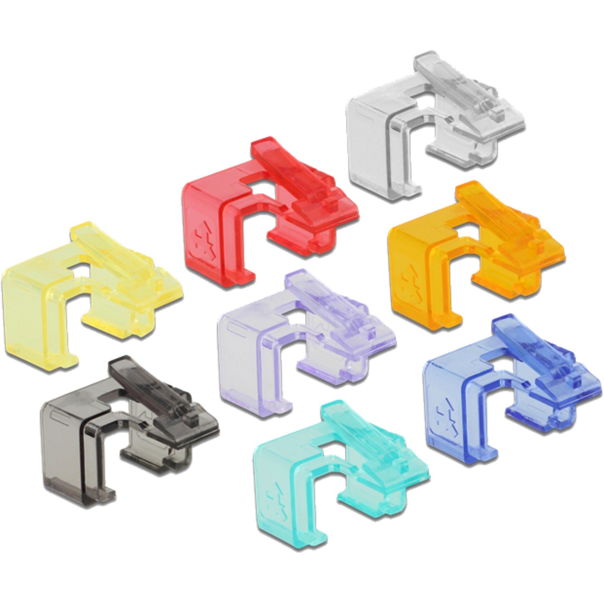 Delock DeLOCK RJ45 Reparatur Clip Starter Set, Кабель локальной сети