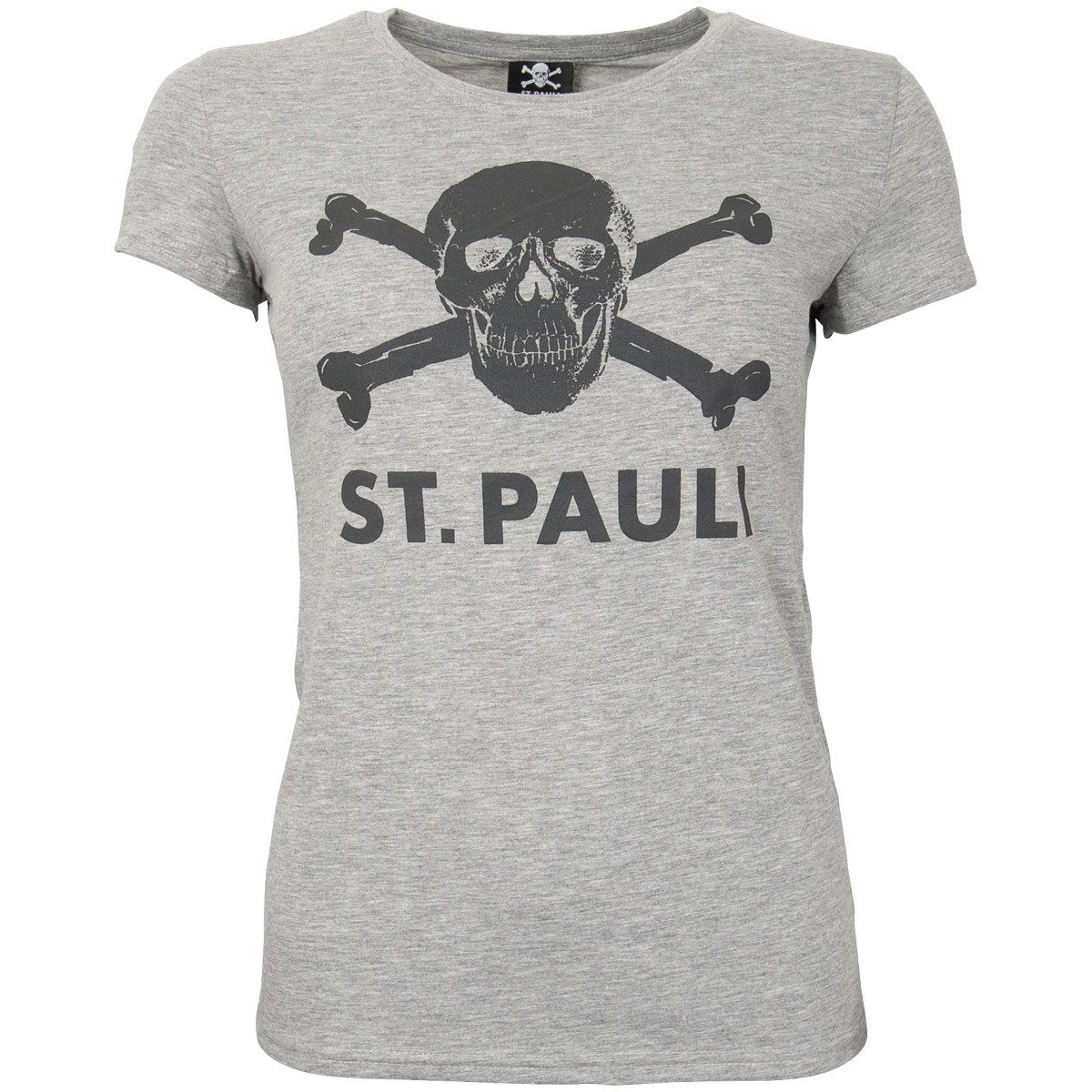 FC St. Pauli T-Shirt Totenkopf taillierter günstig online kaufen