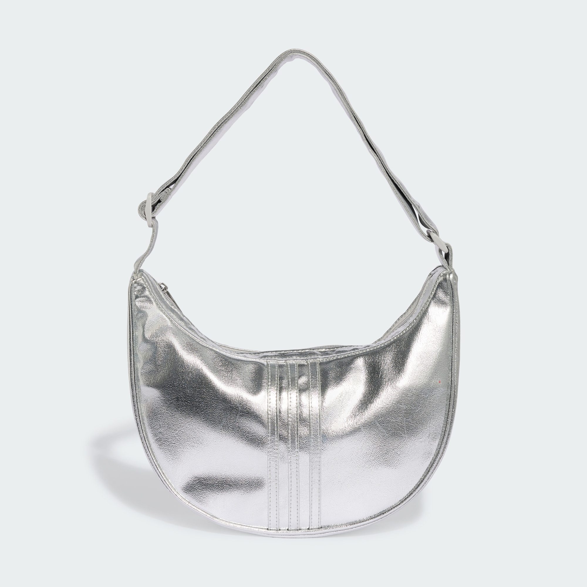 adidas Originals Schultertasche ADICOLOR TASCHE, METALLIC-PU, HALBMONDFÖRMIG (1-tlg)