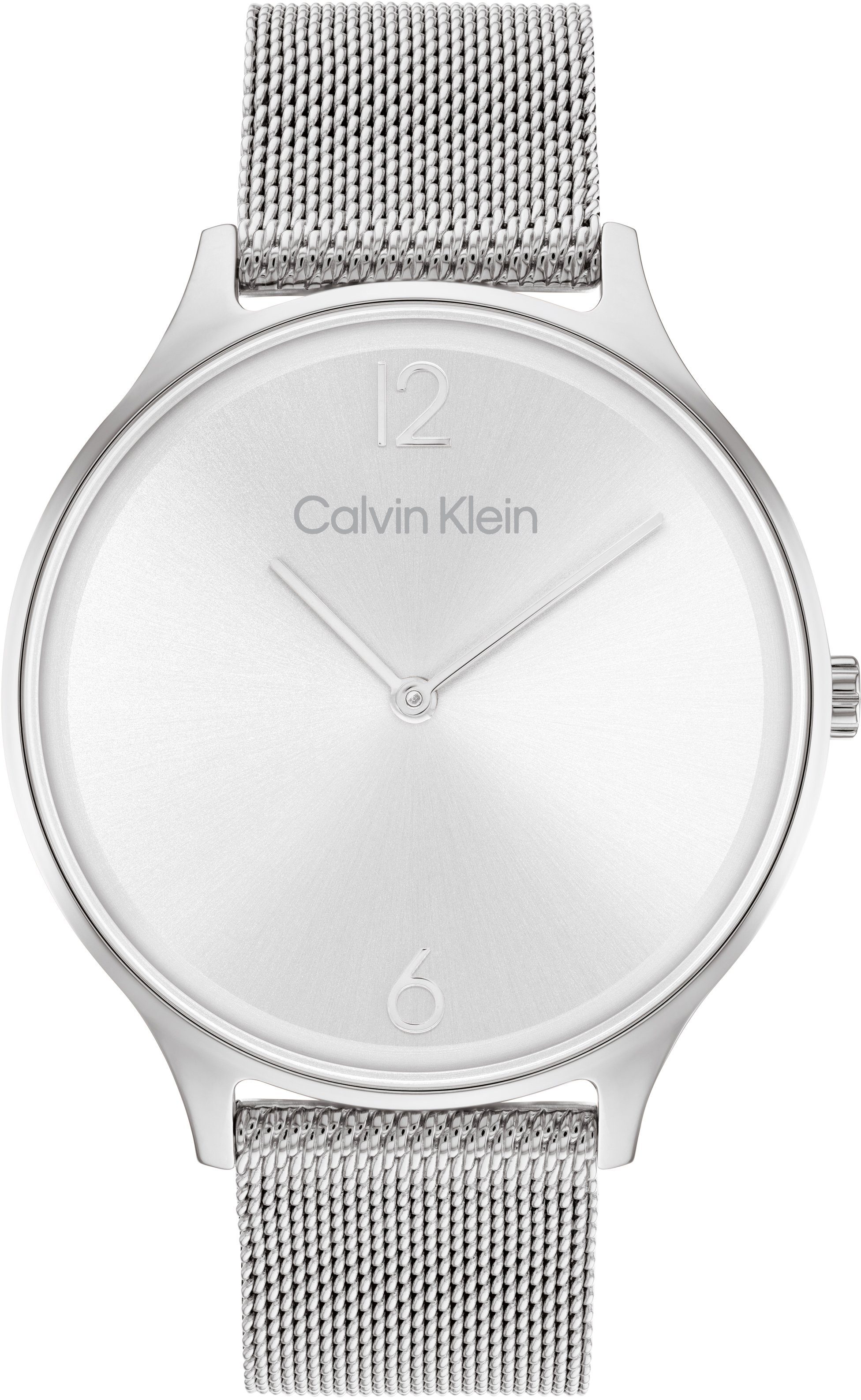 Calvin Klein Quarzuhr Timeless 2H, 25200001, Armbanduhr, Damenuhr, Mineralglas