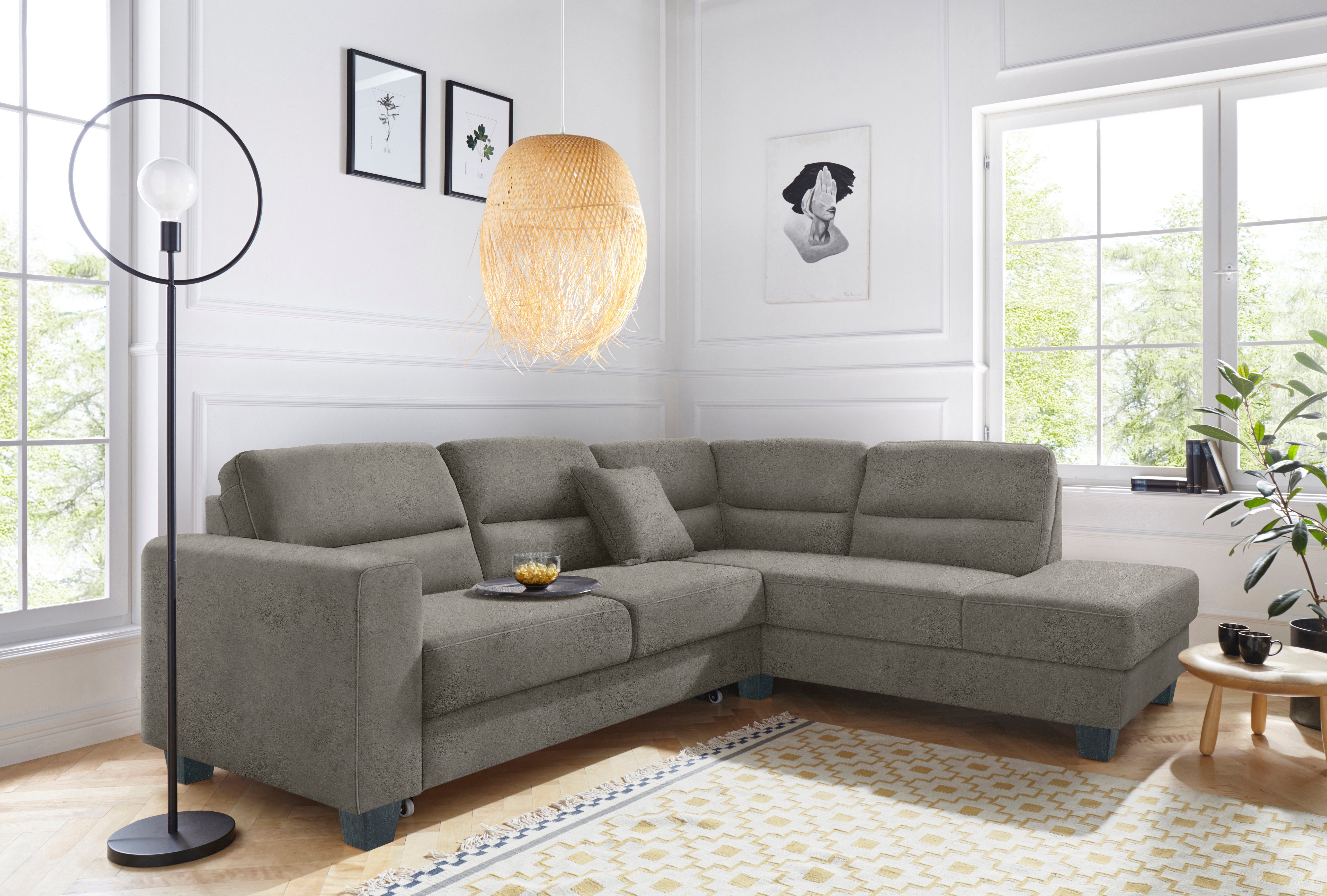 TRENDMANUFAKTUR Ecksofa Chamber, zeitlos und modern, günstig online kaufen