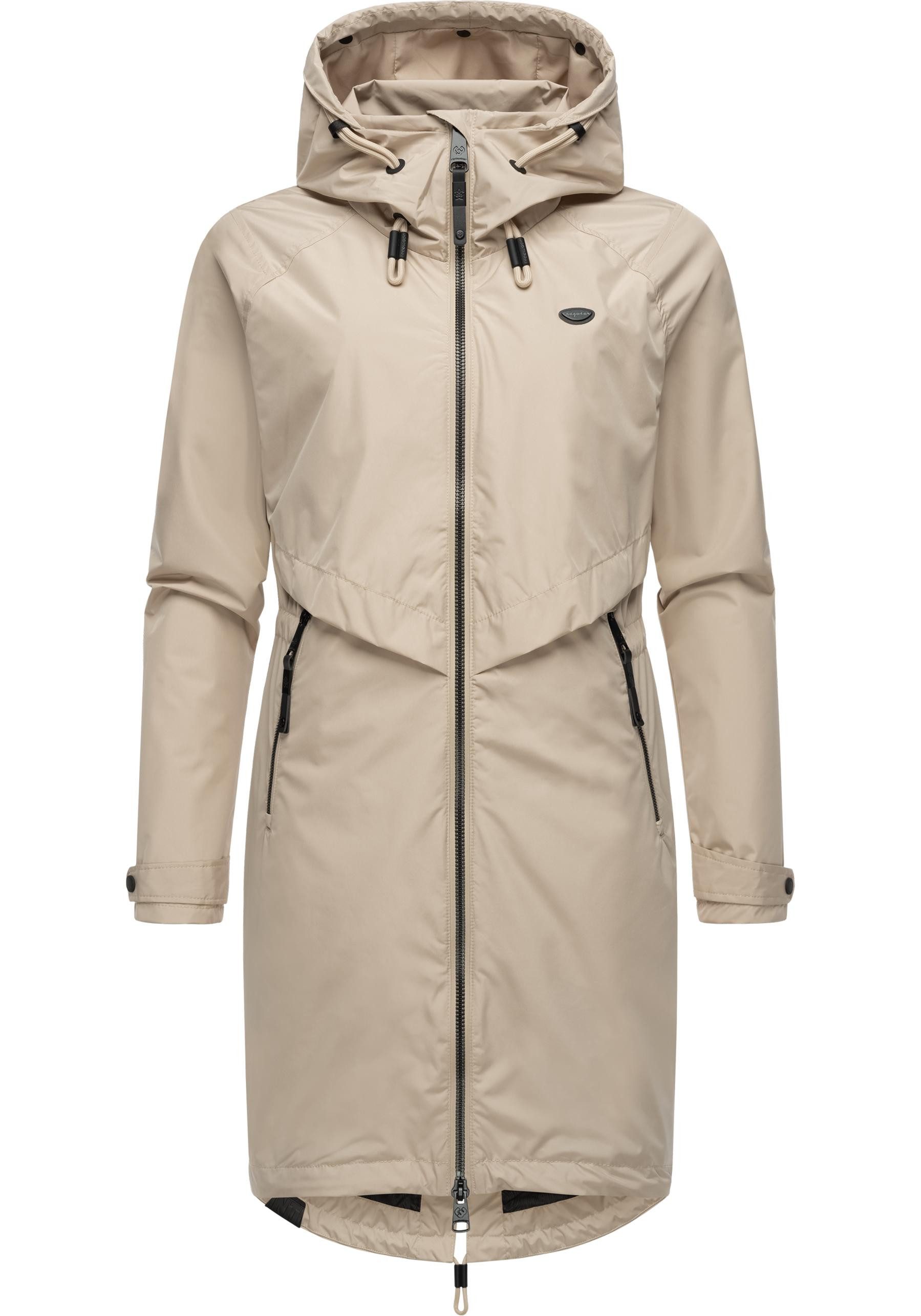 Ragwear Jerseymantel "Frodik", Wasserdichter oversized Damen Parka für die günstig online kaufen