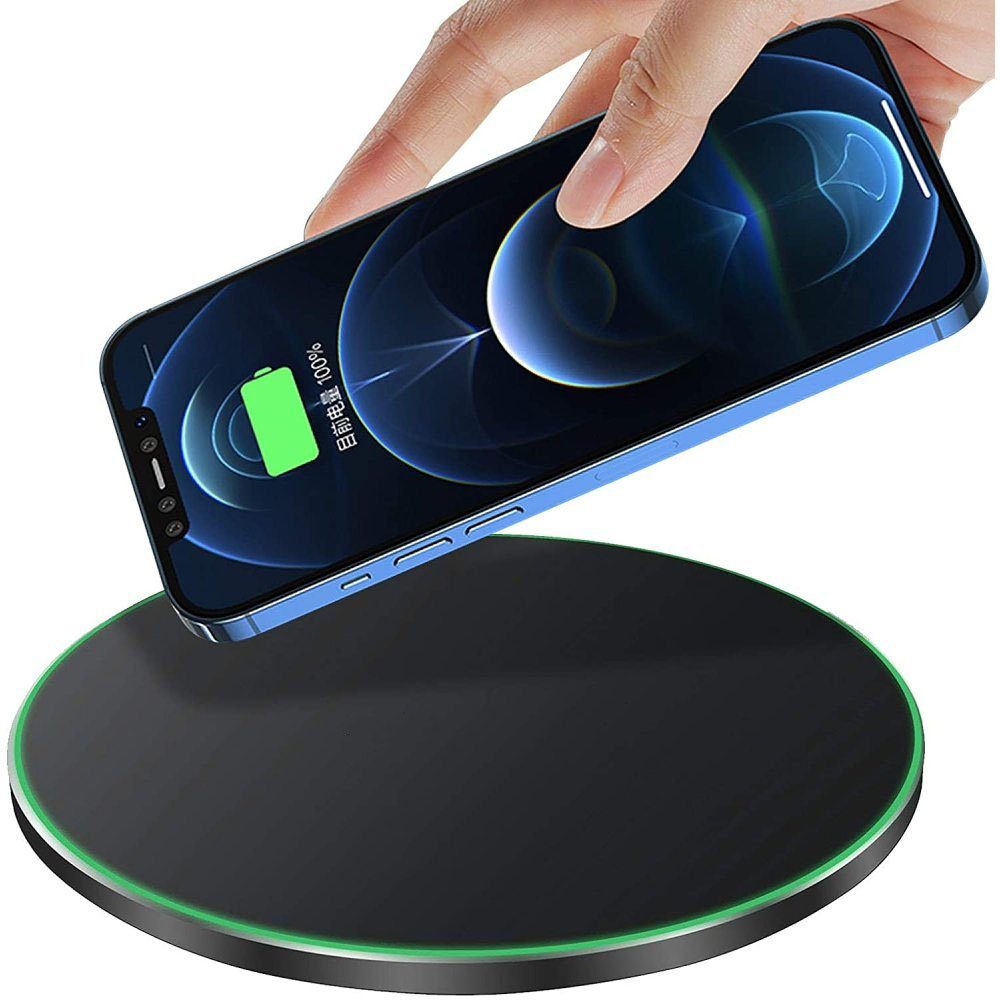 Jormftte »Fast Wireless Chargen, Qi schnelles Kabellosen Ladepad  Induktionsladegerät mit USB-C Kabel für Apple iPhone und Samsung Galaxy«  Induktions-Ladegerät online kaufen | OTTO