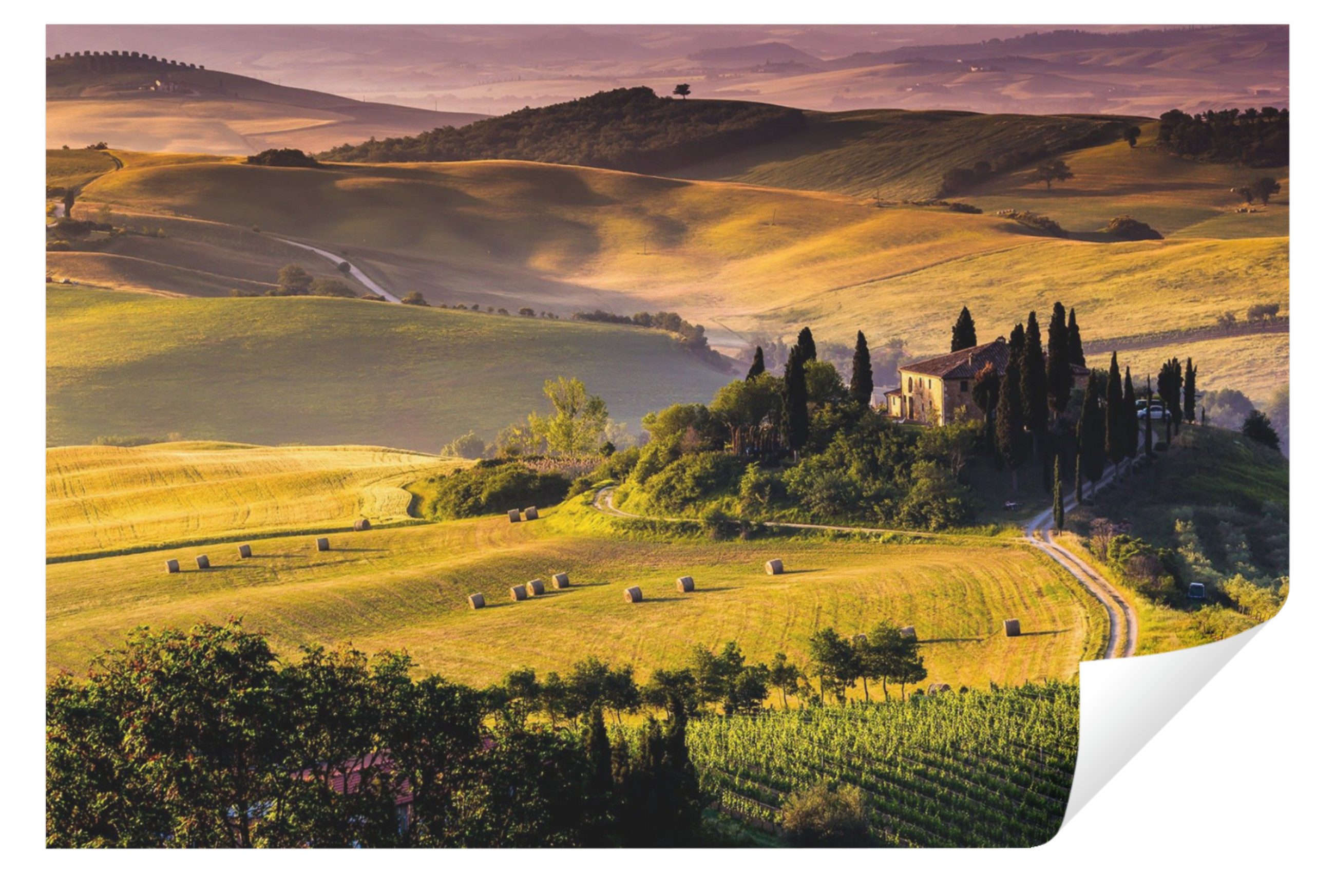 Wallarena Fototapete Tür Landschaft Vlies Tapete günstig online kaufen