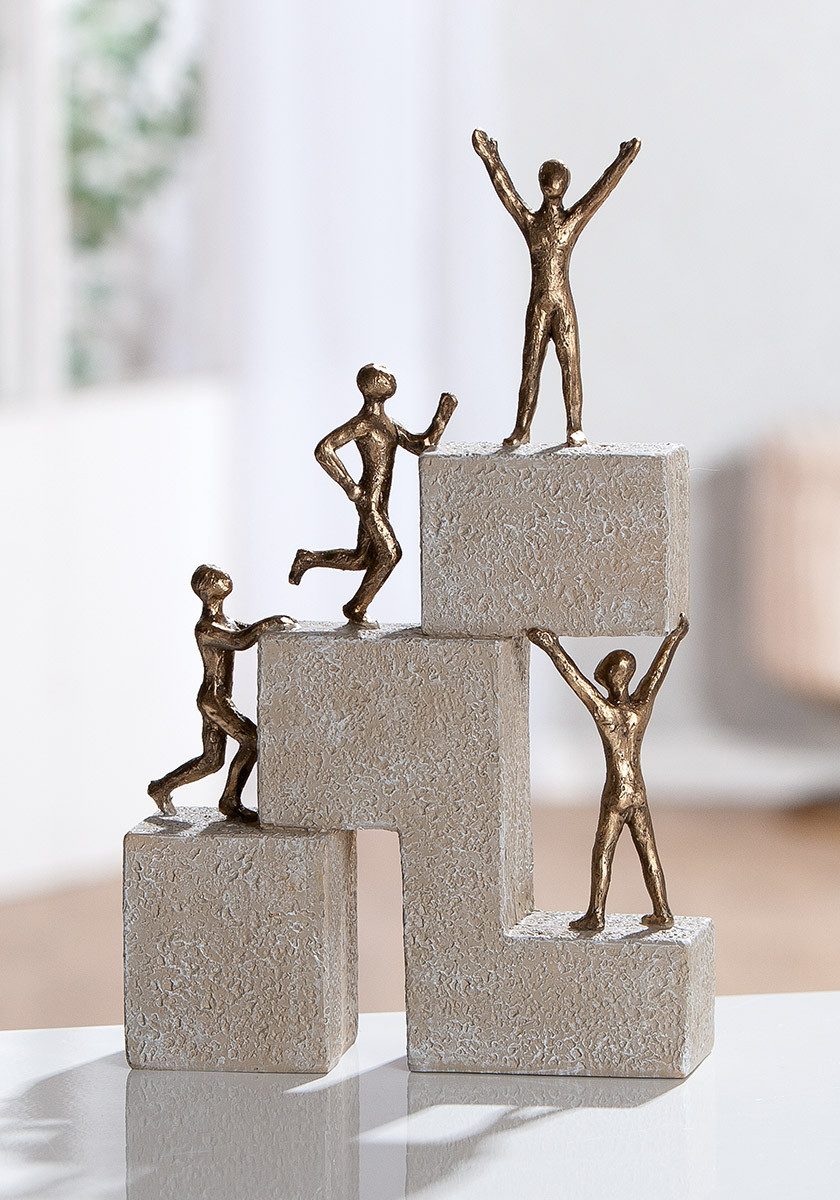 MF Dekofigur Erfolgsleiter Ascenso moderne Motivfigur Erfolg und Motivation (1 St) – Bild 3 von 5