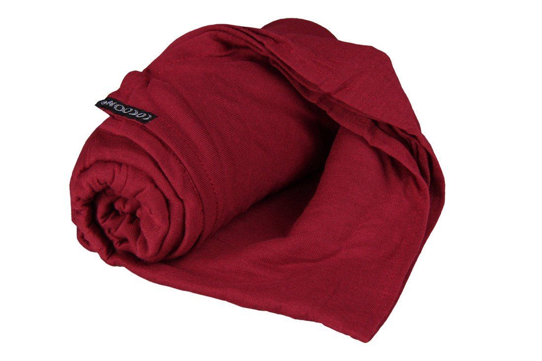 Cocoon Reisekissen Coolmax monk's Decke red