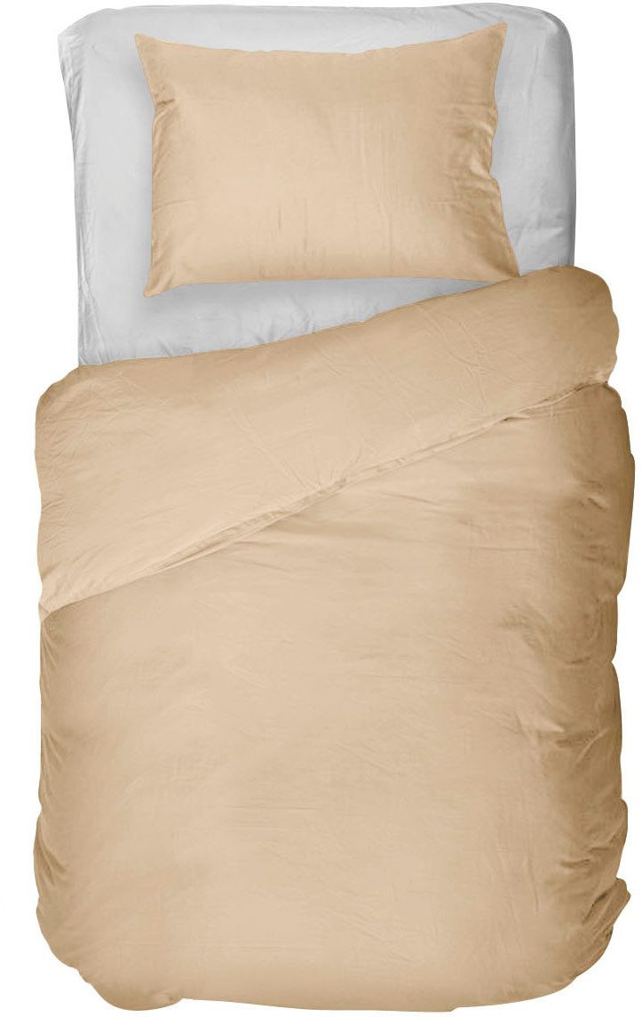 Kayori Bettwäsche Nani, Leinen-Perkal, 2 teilig, 65% Baumwolle - 35% Leinen