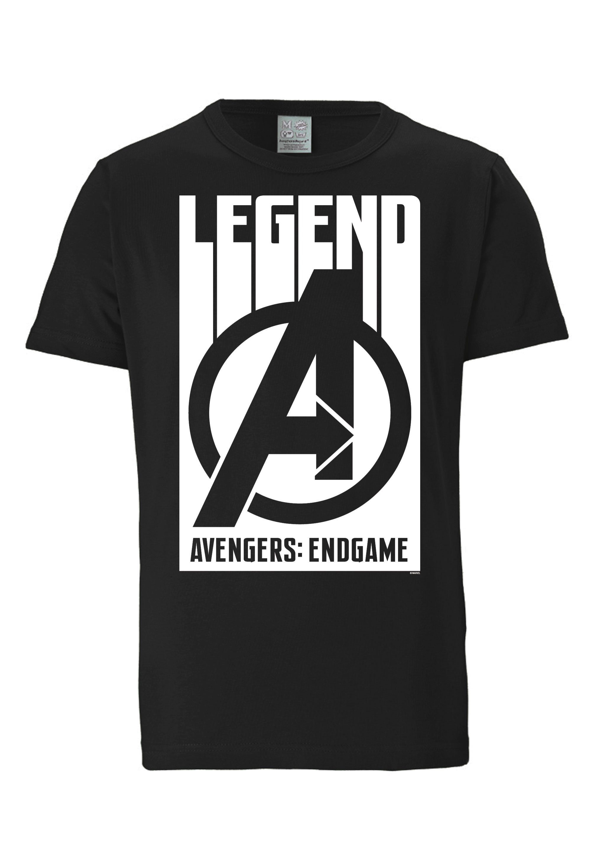 LOGOSHIRT T-Shirt Marvel - Avengers Endgame Legend mit Avengers Endgame-Print