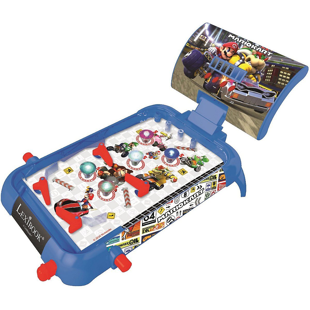 Lexibook® Spiel, »Elektronischer Flipper Mario Kart«