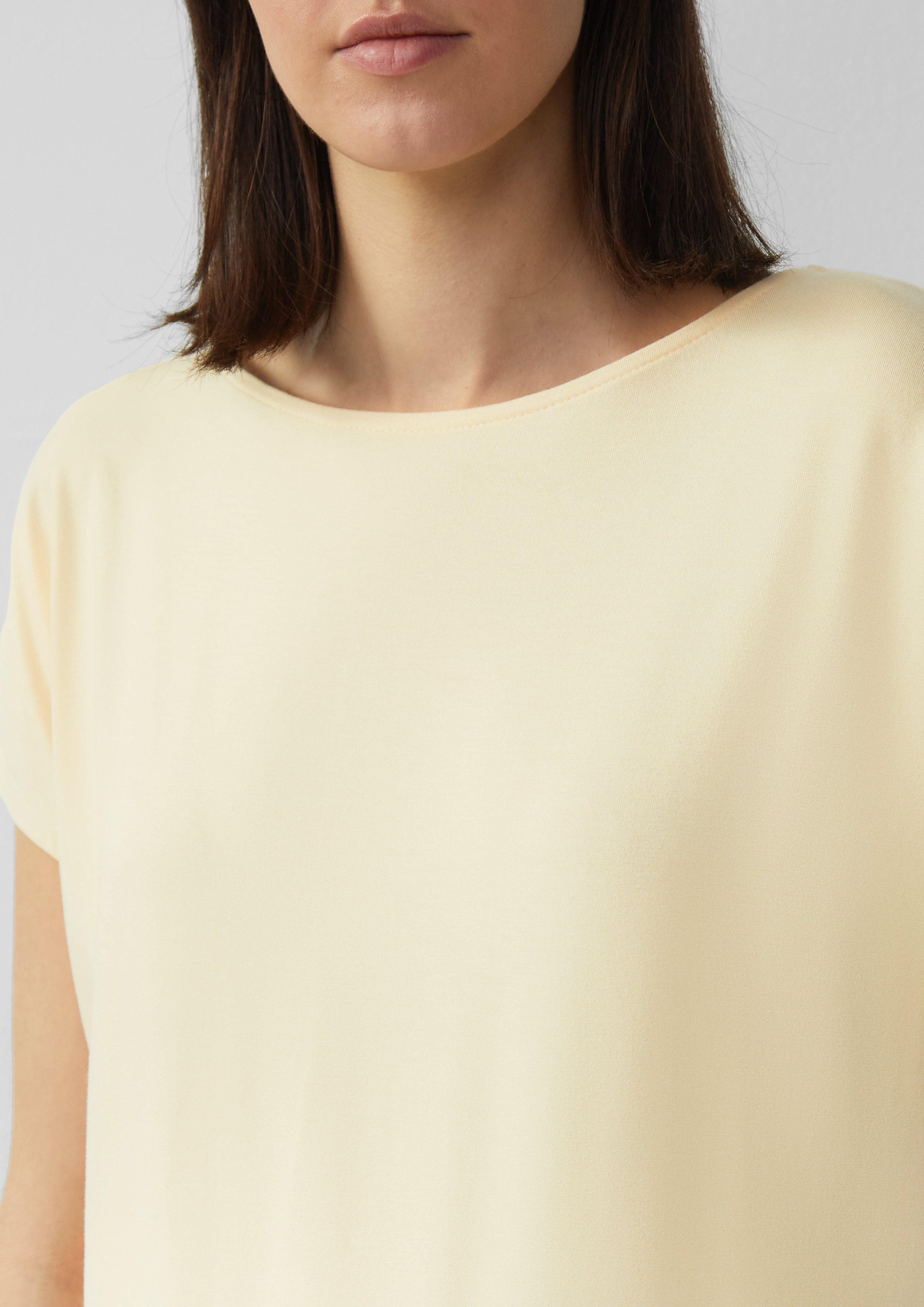 s.Oliver Shirttop Viskosemix-T-Shirt im Relaxed Fit günstig online kaufen