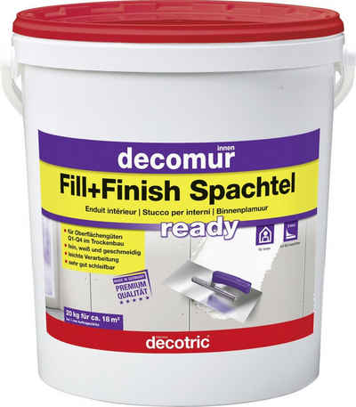 decotric® Spachtelmasse Decotric Decomur Fill+Finish Spachtel ready 20 kg