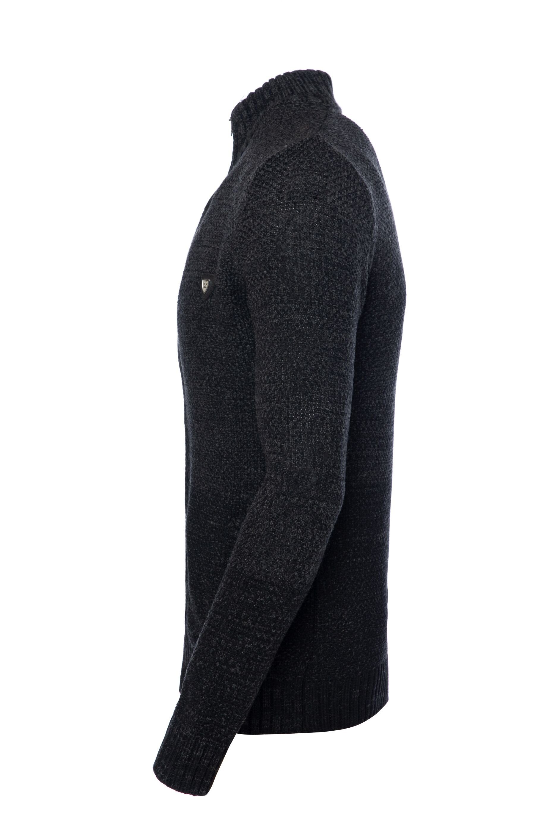 CARISMA Strickjacke Strickjacke mit Stehkragen und Farbverlauf mit Stehkragen