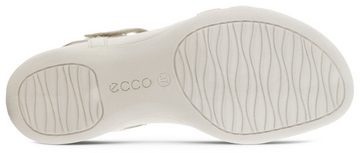 Ecco FLASH Riemchensandale, Sommerschuh, Sandalette, Klettschuh, im Metallic-Look