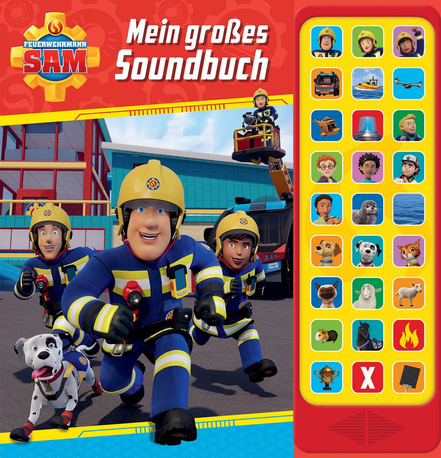Feuerwehrmann Sam - Mein großes Soundbuch - 27-Button-Soundbuch - Hard / diverse, X