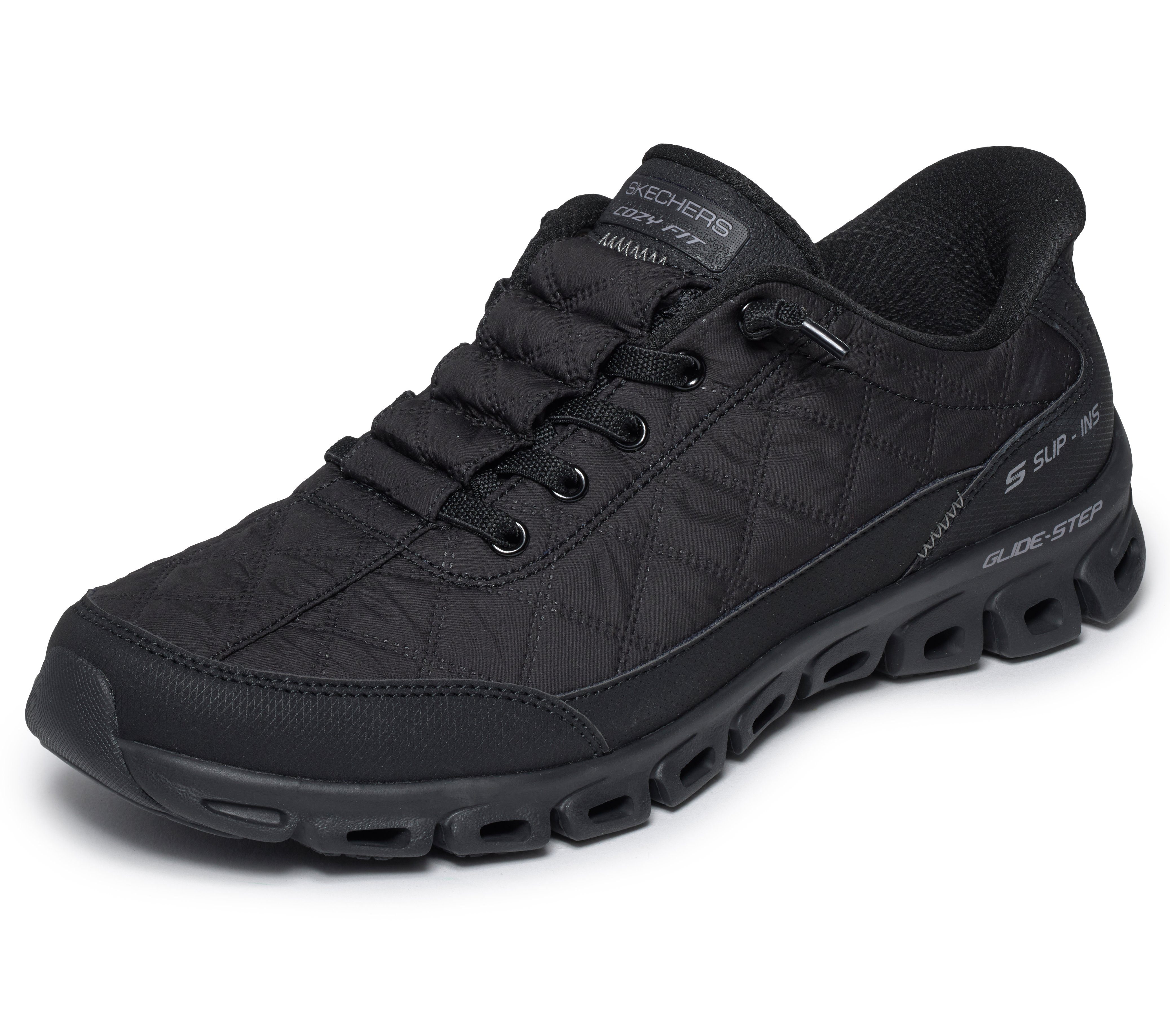 Skechers GLIDE-STEP Slip-On Sneaker Freizeitschuh, Slipper mit No Tie Fit zum Schlupfen