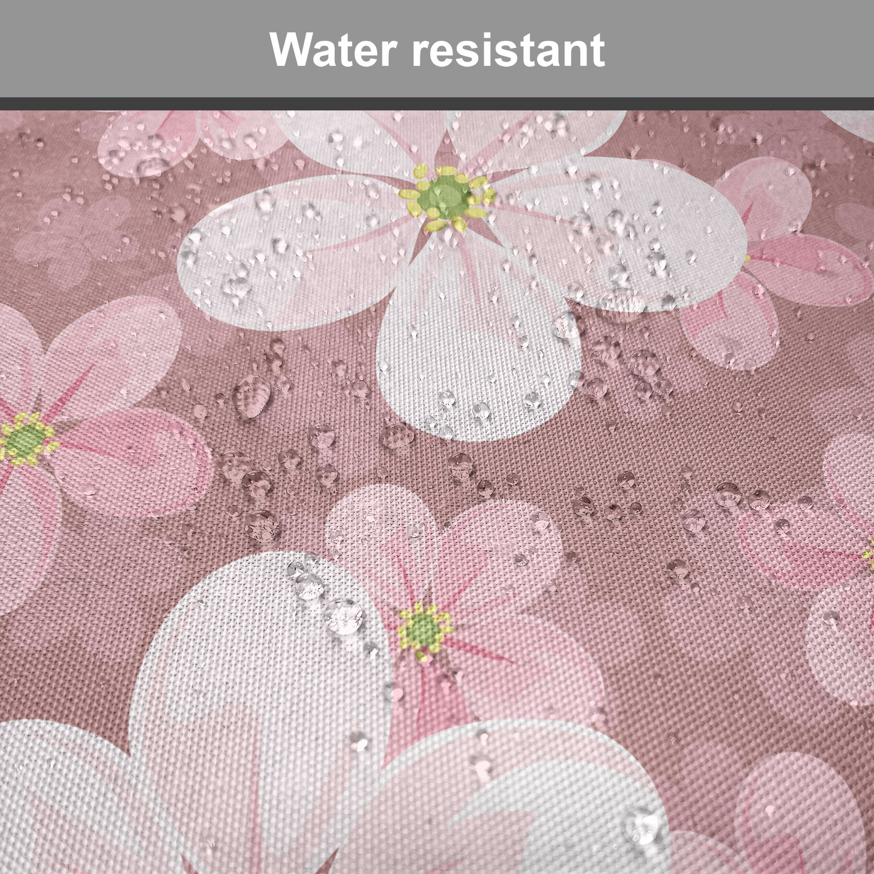 Karikatur Kirschblüten Küchensitze, Dekoratives Abakuhaus Kissen Riemen mit wasserfestes Petal Stuhlkissen für