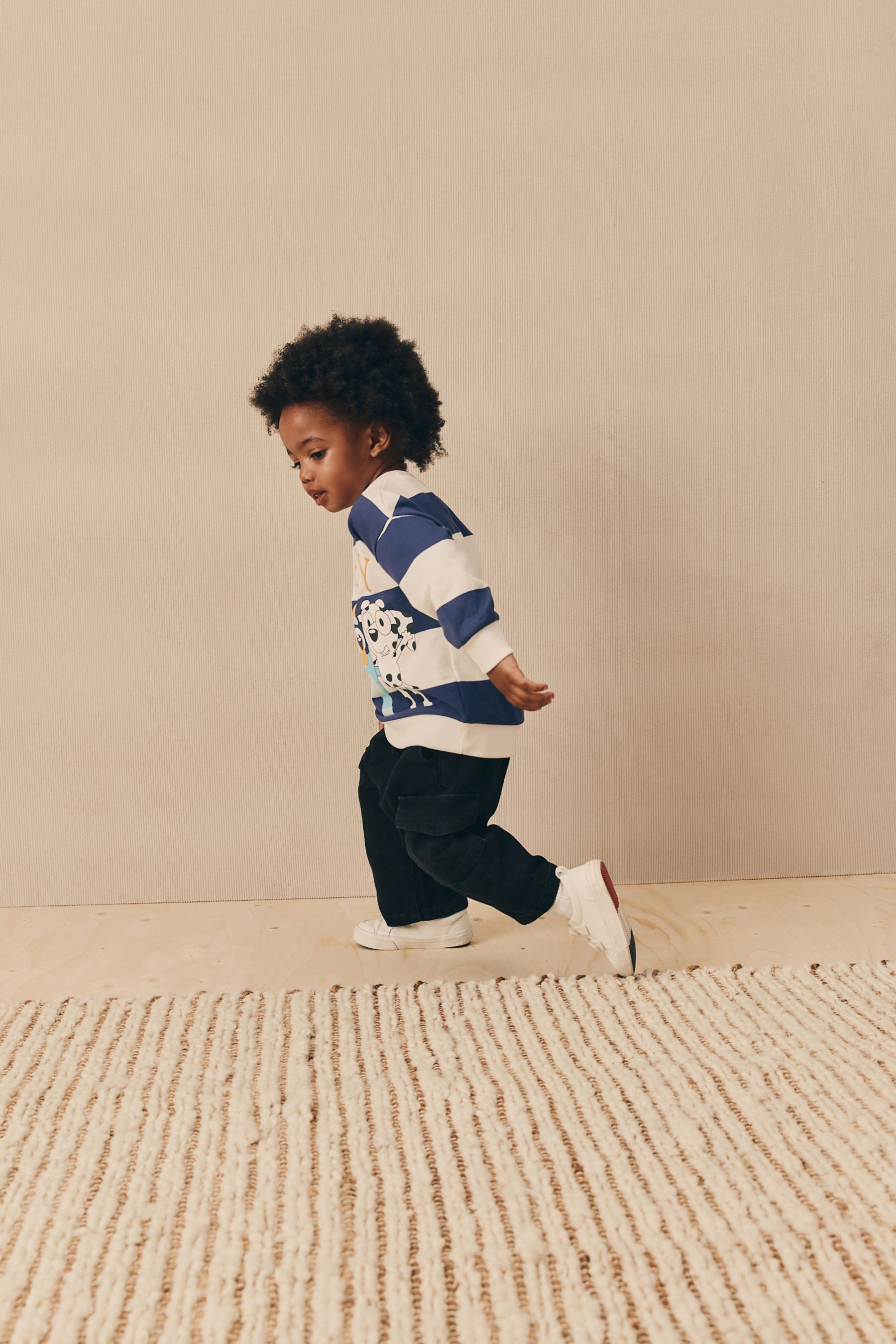 Next Sweater Bluey Sweatshirt mit Rundhalsausschnitt Baumwolle (1-tlg)