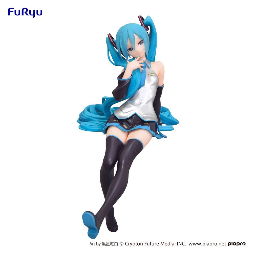 FuRyu Merchandise-Figur Hatsune Miku Noodle Stopper Kuroboshi Kouhaku Ver. (re-run) 14 cm