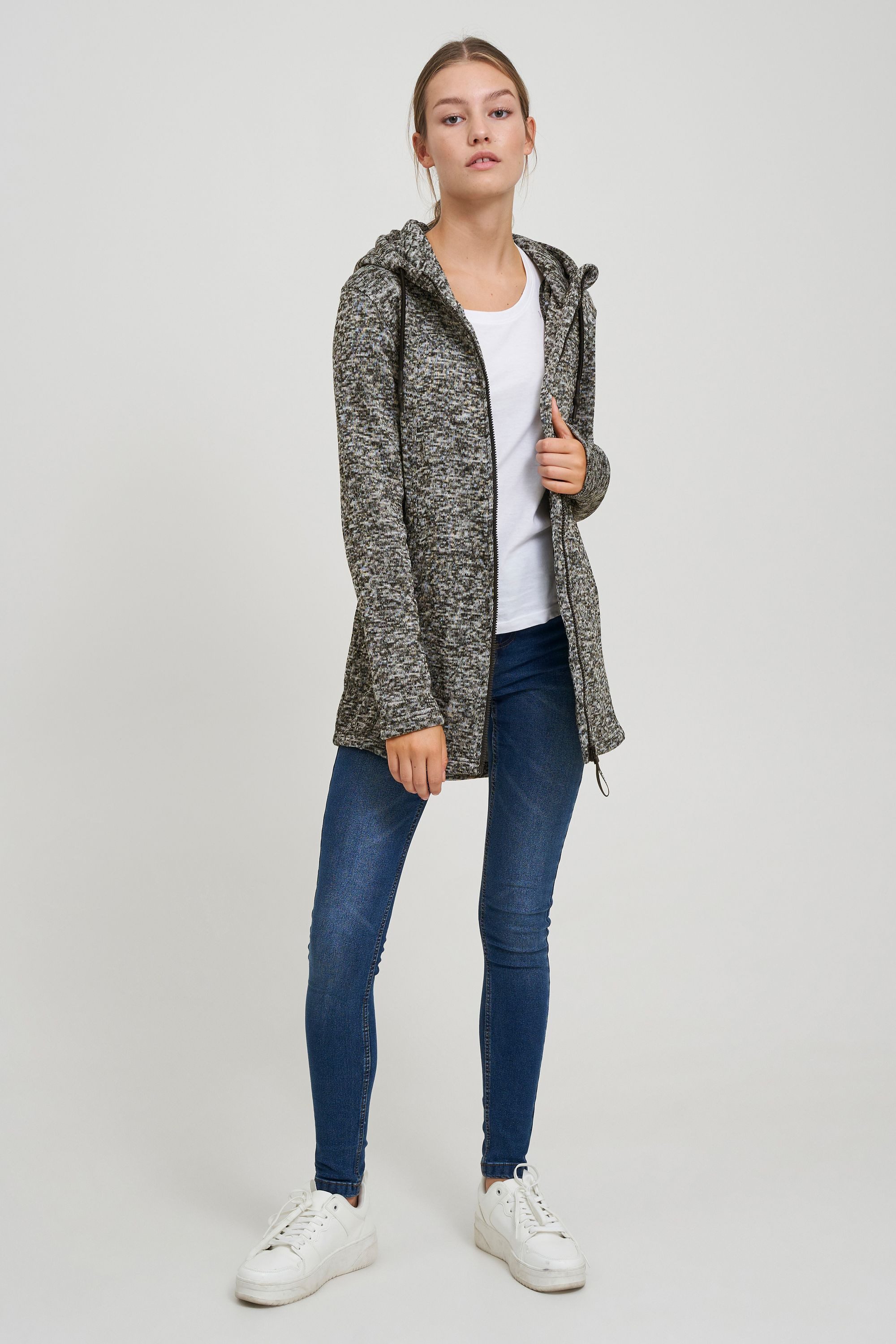 OXMO Fleecejacke OXKaira Fleecejacke mit Kapuze günstig online kaufen