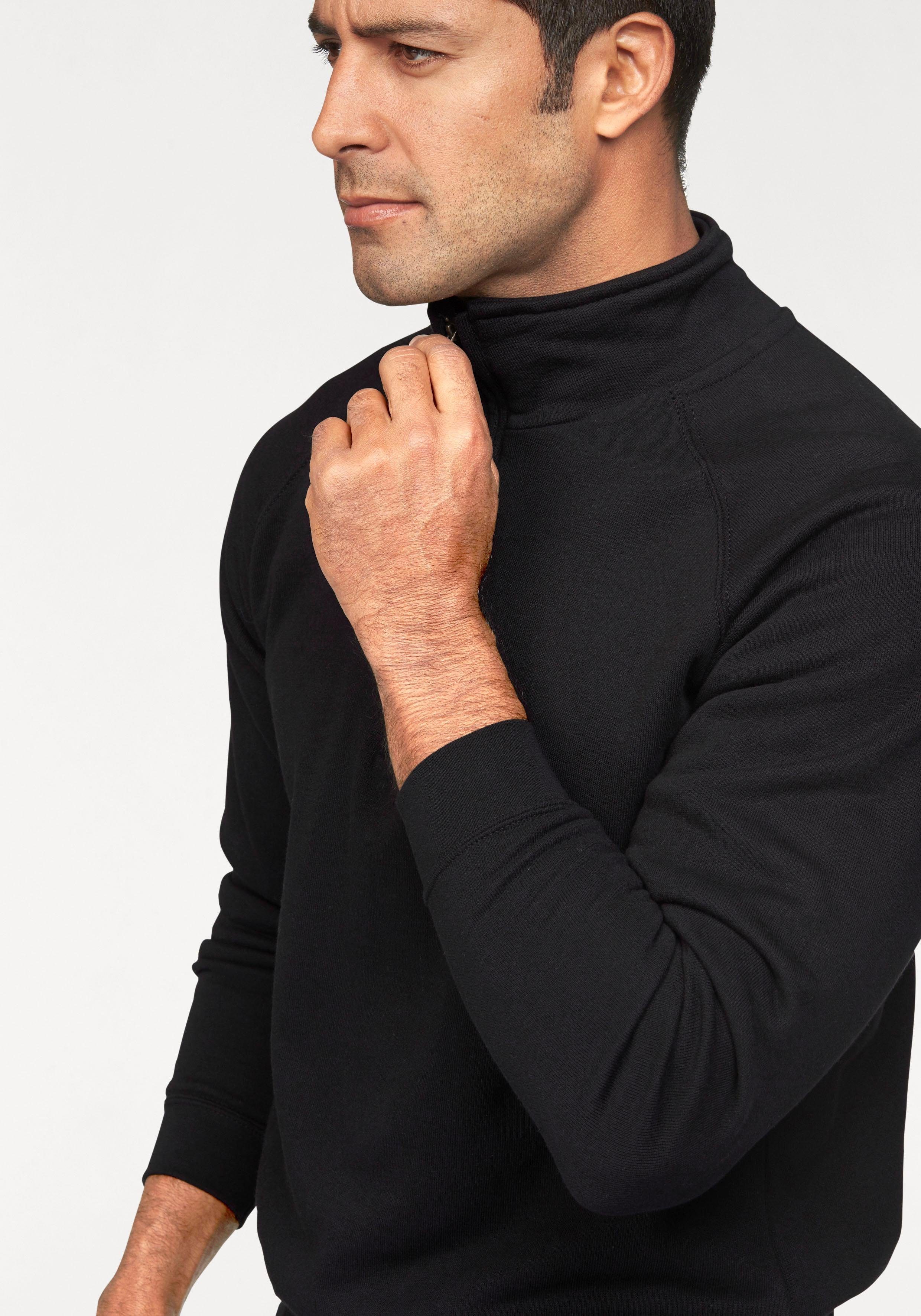 Fruit of the Loom Sweatshirt mit Reißverschluss – Bild 3 von 5