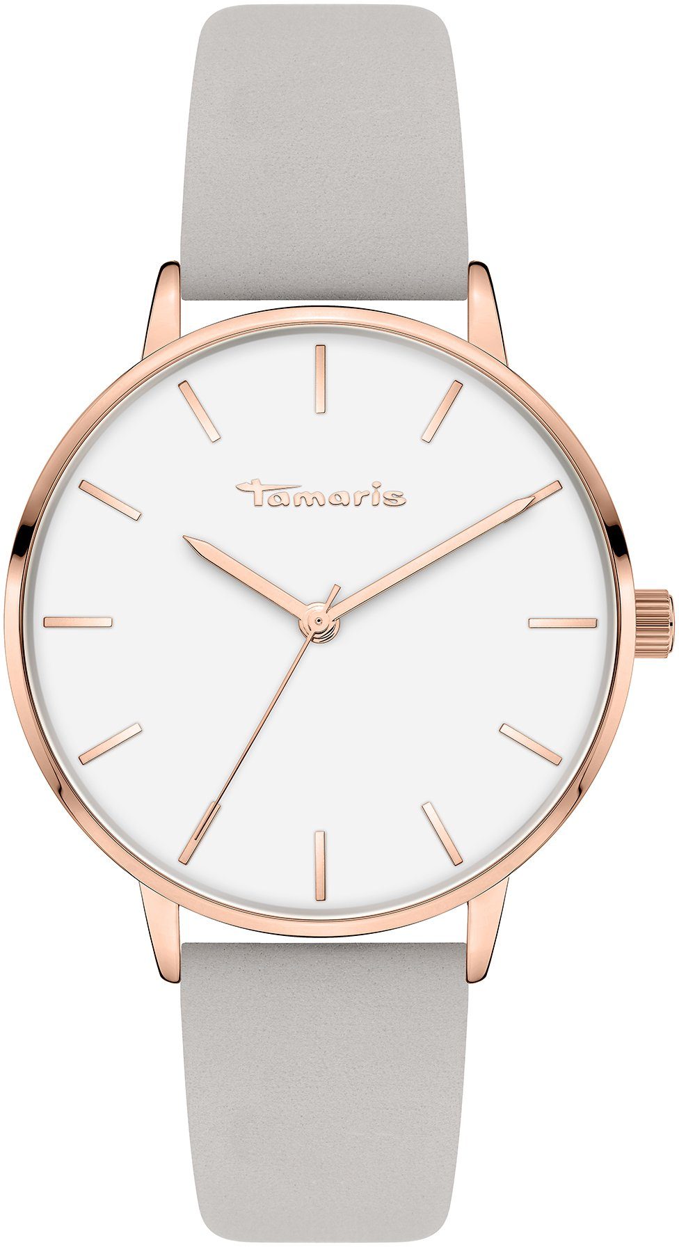 Tamaris Quarzuhr TT-0005-LQ, Armbanduhr, Damenuhr, Lederarmband, analog günstig online kaufen